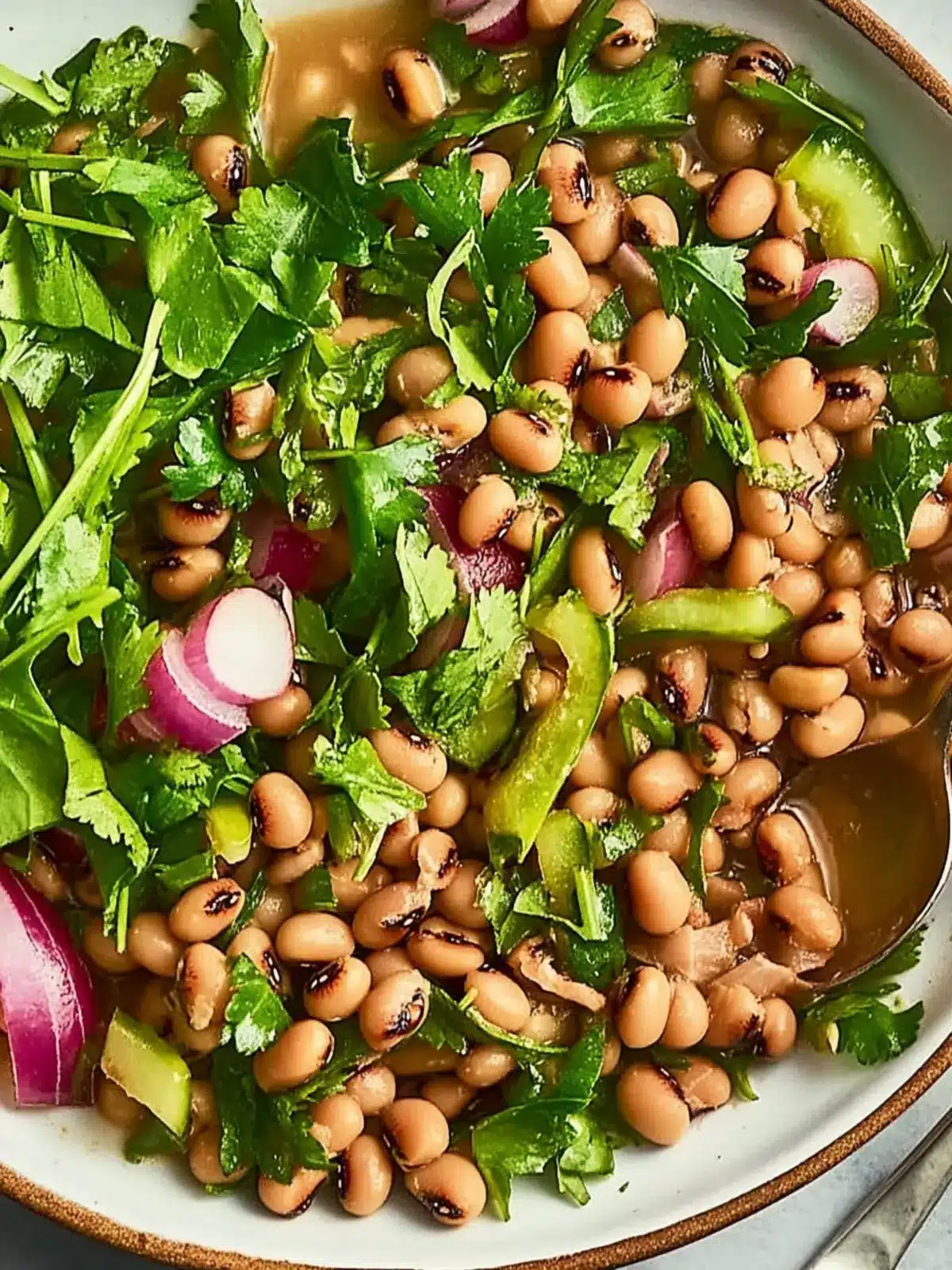 Tangy Black-Eyed Pea Salad for a Refreshing Twist 2 Tangy Black-Eyed Pea Salad