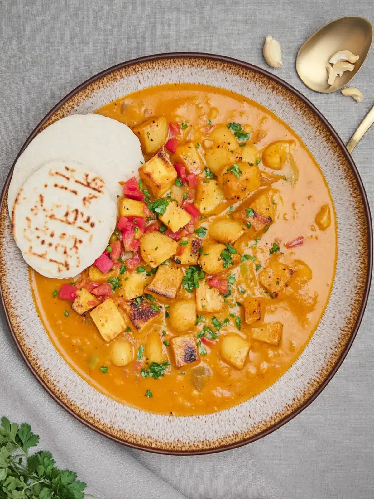 Savor Pan-Roasted Cassava with Ginger-Peanut Stew Delight 2 Pan-Roasted Cassava with Ginger-Peanut Stew