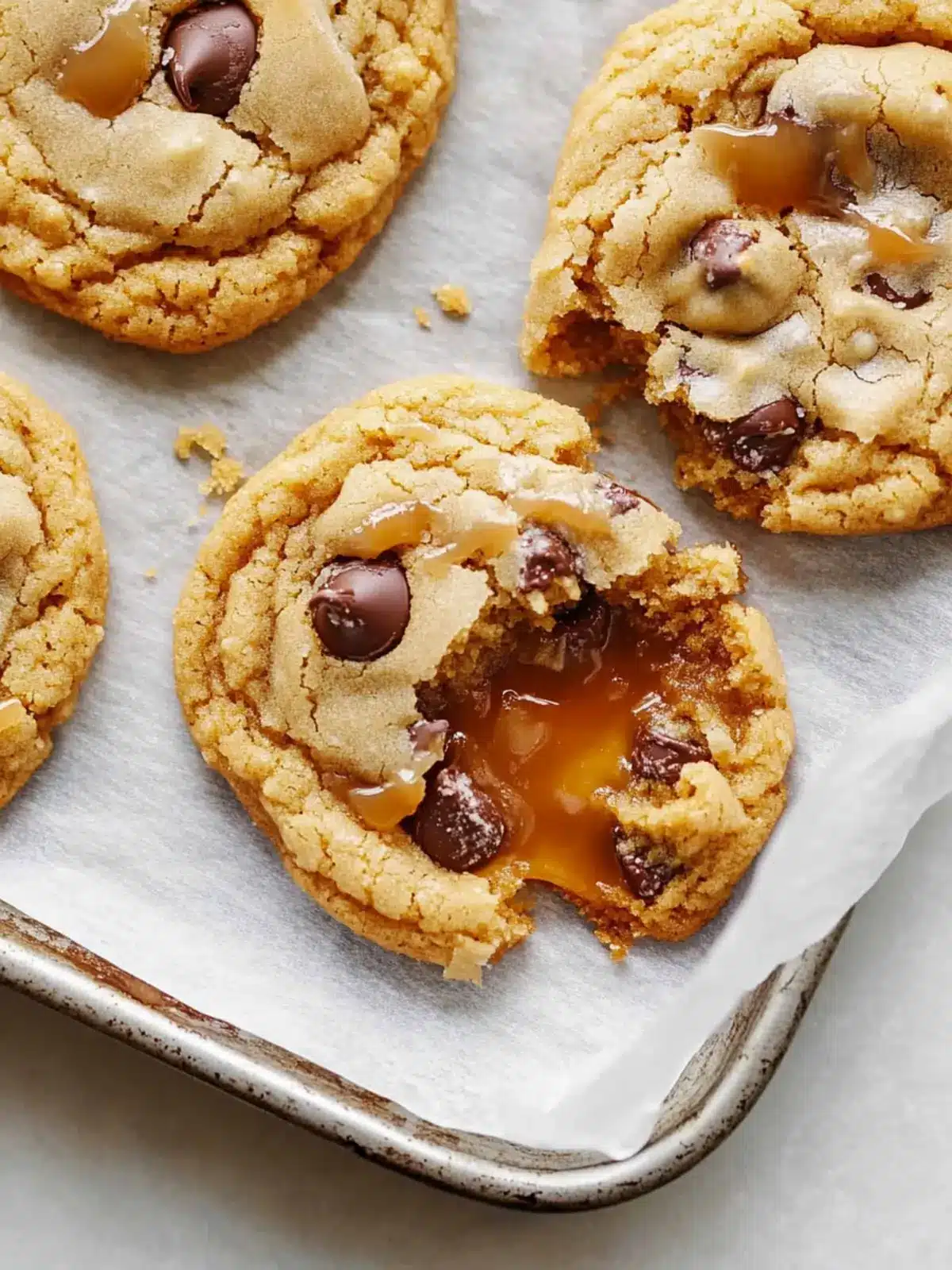 Salty-Sweet Salted Caramel Chocolate Chip Cookies Delight 5 Salted Caramel Chocolate Chip Cookies