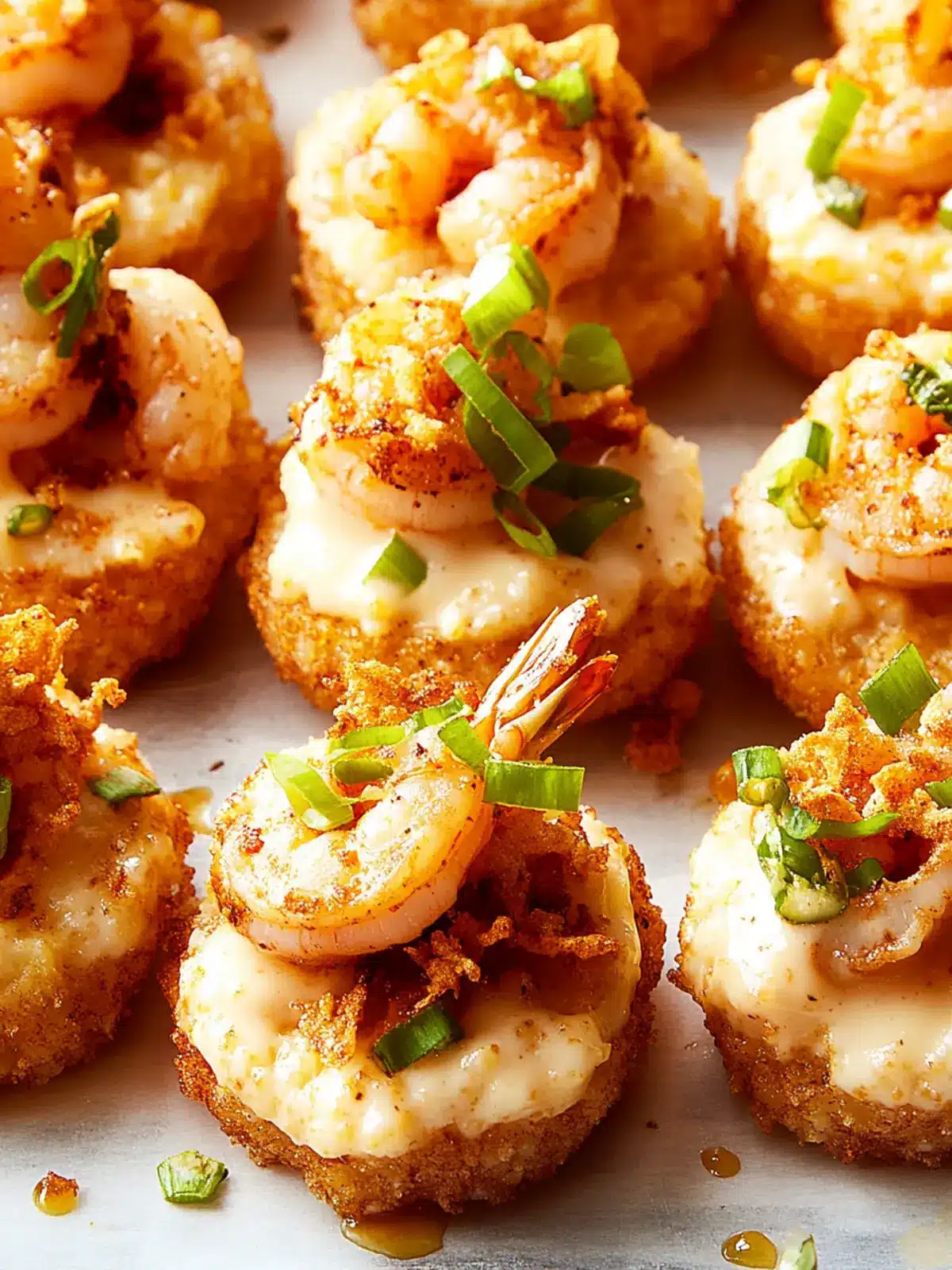 Savory Cheesy Shrimp & Grits Bites for Perfect Parties 5 Cheesy Shrimp & Grits Bites