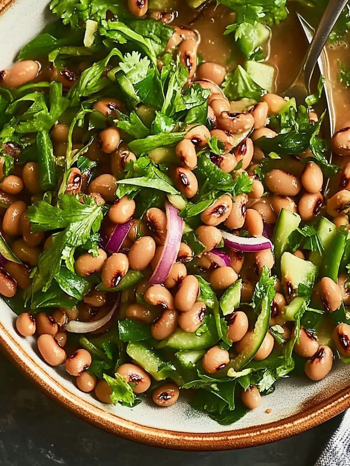 Tangy Black-Eyed Pea Salad for a Refreshing Twist 5 Tangy Black-Eyed Pea Salad