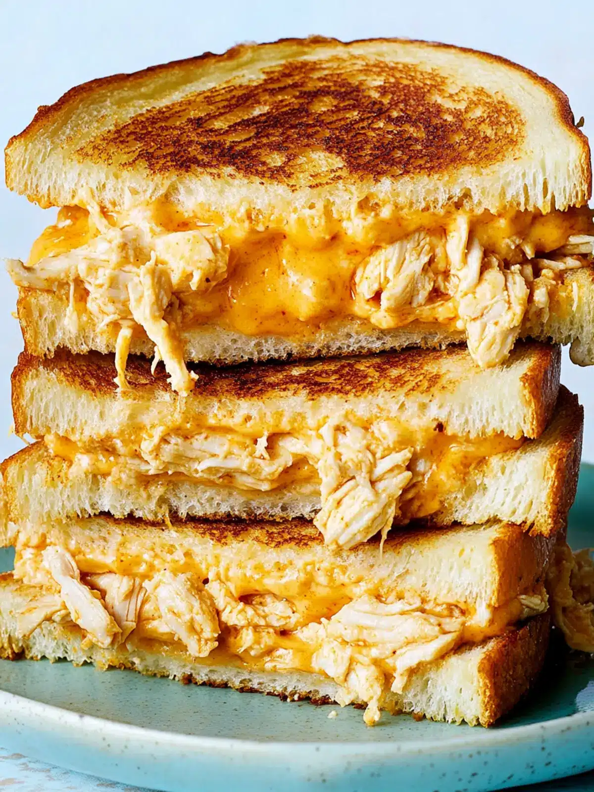 Buffalo Chicken Grilled Cheese: A Spicy Comfort Food Treat 4 Buffalo Chicken Grilled Cheese