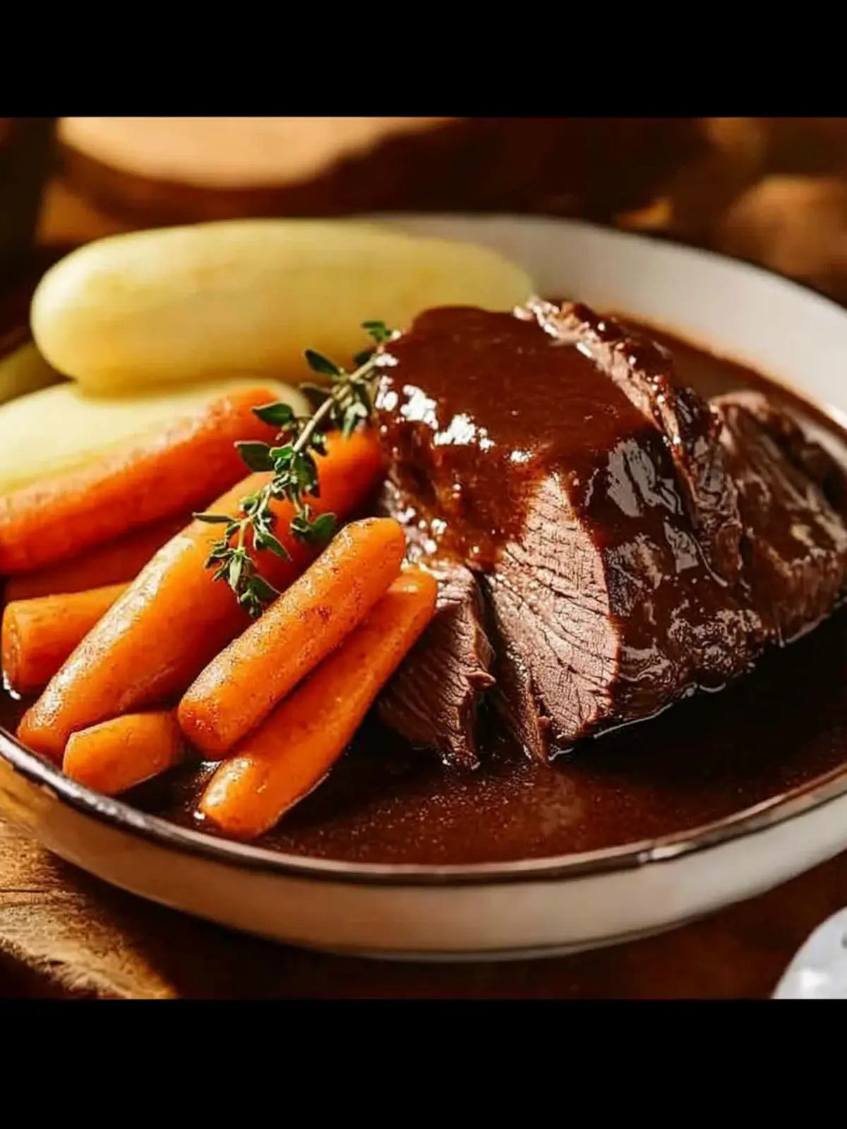 Melt-in-Your-Mouth Classic Pot Roast with Savory Gravy 5 Classic Pot Roast with Gravy