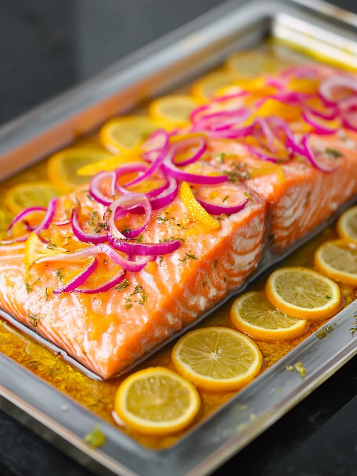 Zesty Citrus Roasted Salmon Recipe for Perfectly Moist Flavor 2 Citrus Roasted Salmon