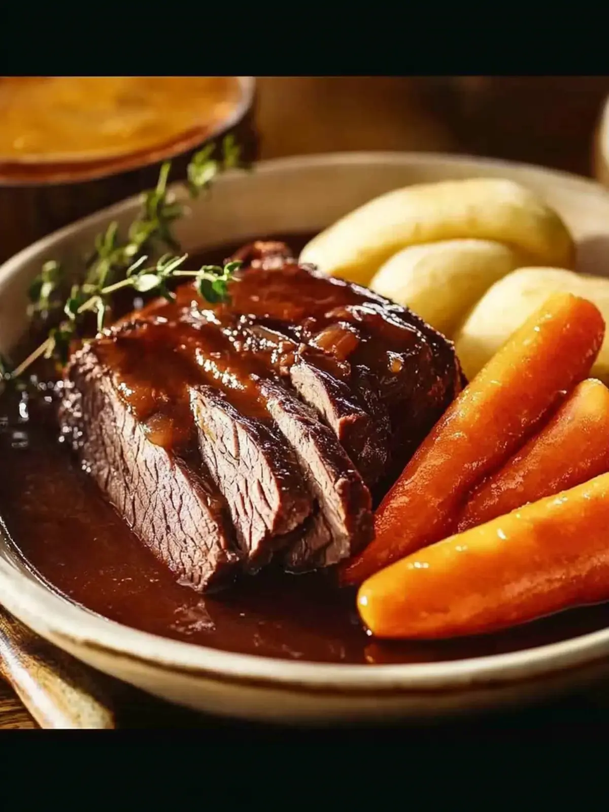 Melt-in-Your-Mouth Classic Pot Roast with Savory Gravy 2 Classic Pot Roast with Gravy