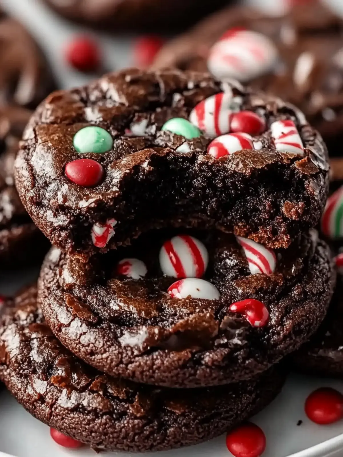 Delicious Peppermint Brownie Cookies to Brighten Your Holiday! 5 Peppermint Brownie Cookies