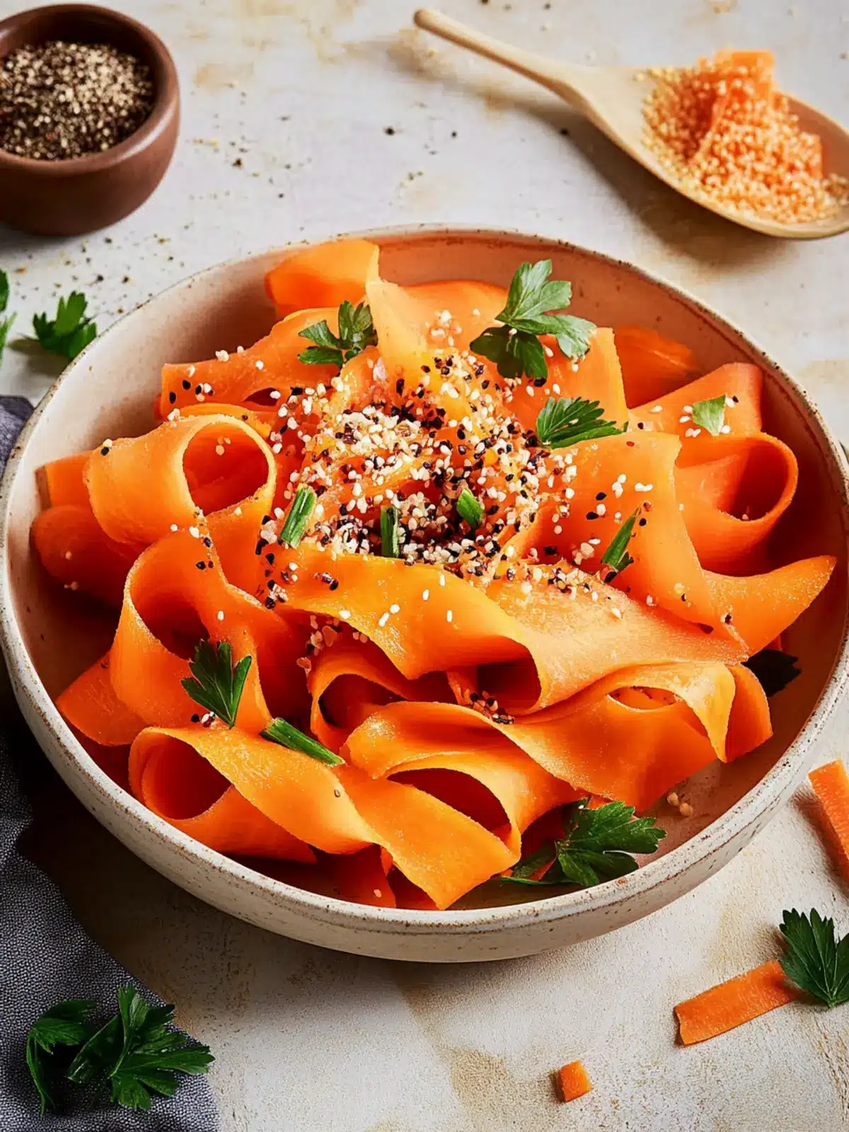 Viral Carrot Ribbon Salad: Your New Healthy Glow Boost! 2 Viral Carrot Ribbon Salad