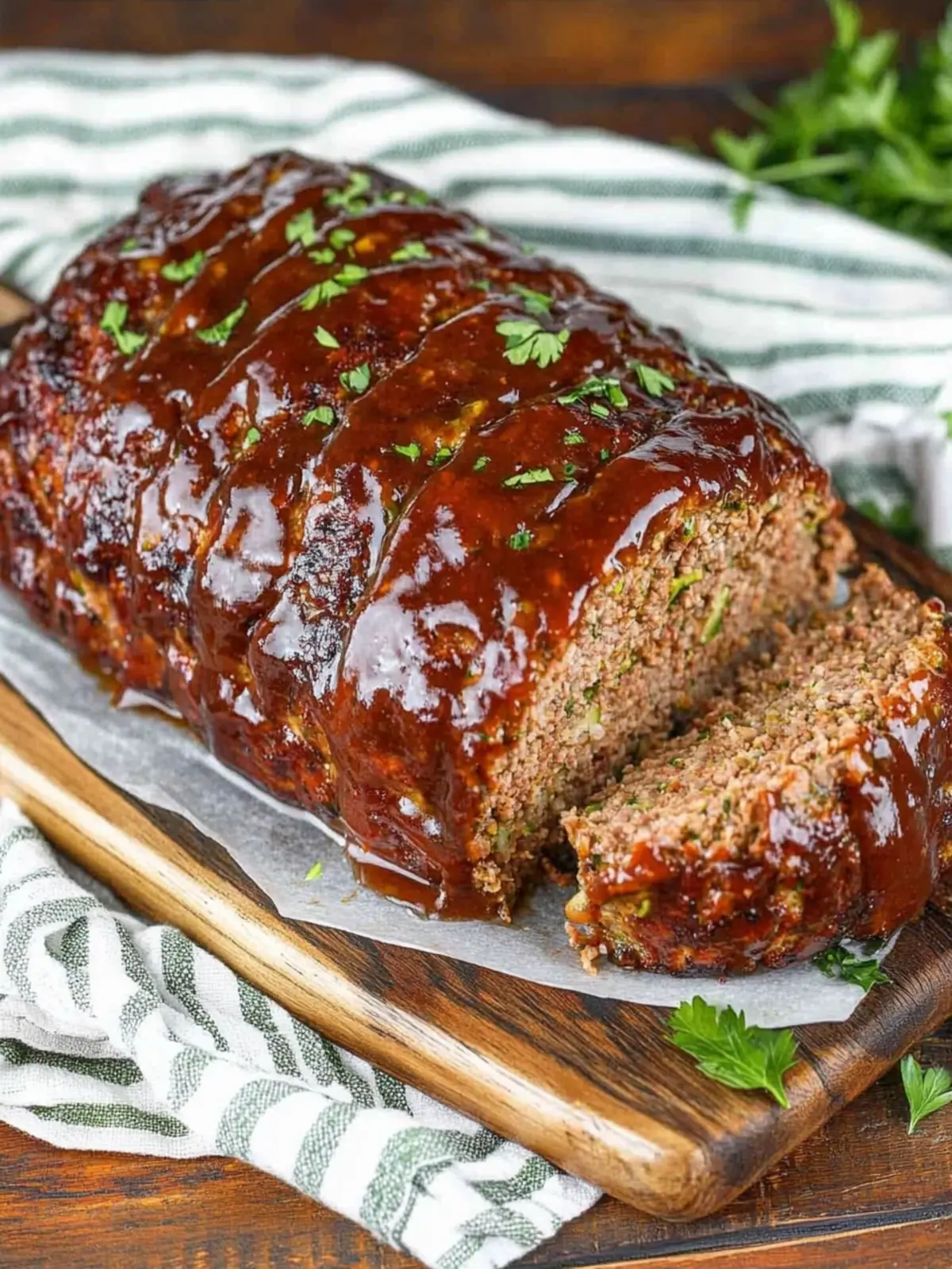 Irresistible Zucchini Meatloaf with Sweet Balsamic Glaze 2 Zucchini Meatloaf