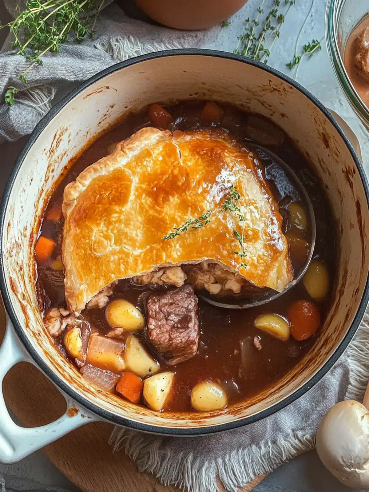 Irresistible Savory Beef Wellington Pot Pie for Cozy Nights 4 Savory Beef Wellington Pot Pie