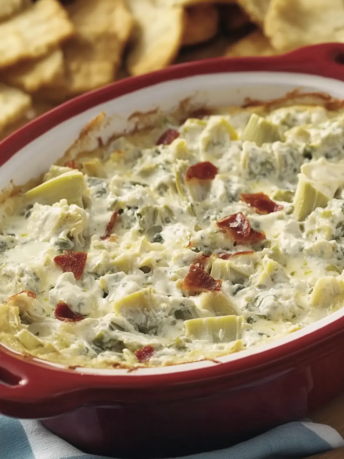 Decadent Gorgonzola-Artichoke Dip for Effortless Entertaining 5 Gorgonzola-Artichoke Dip