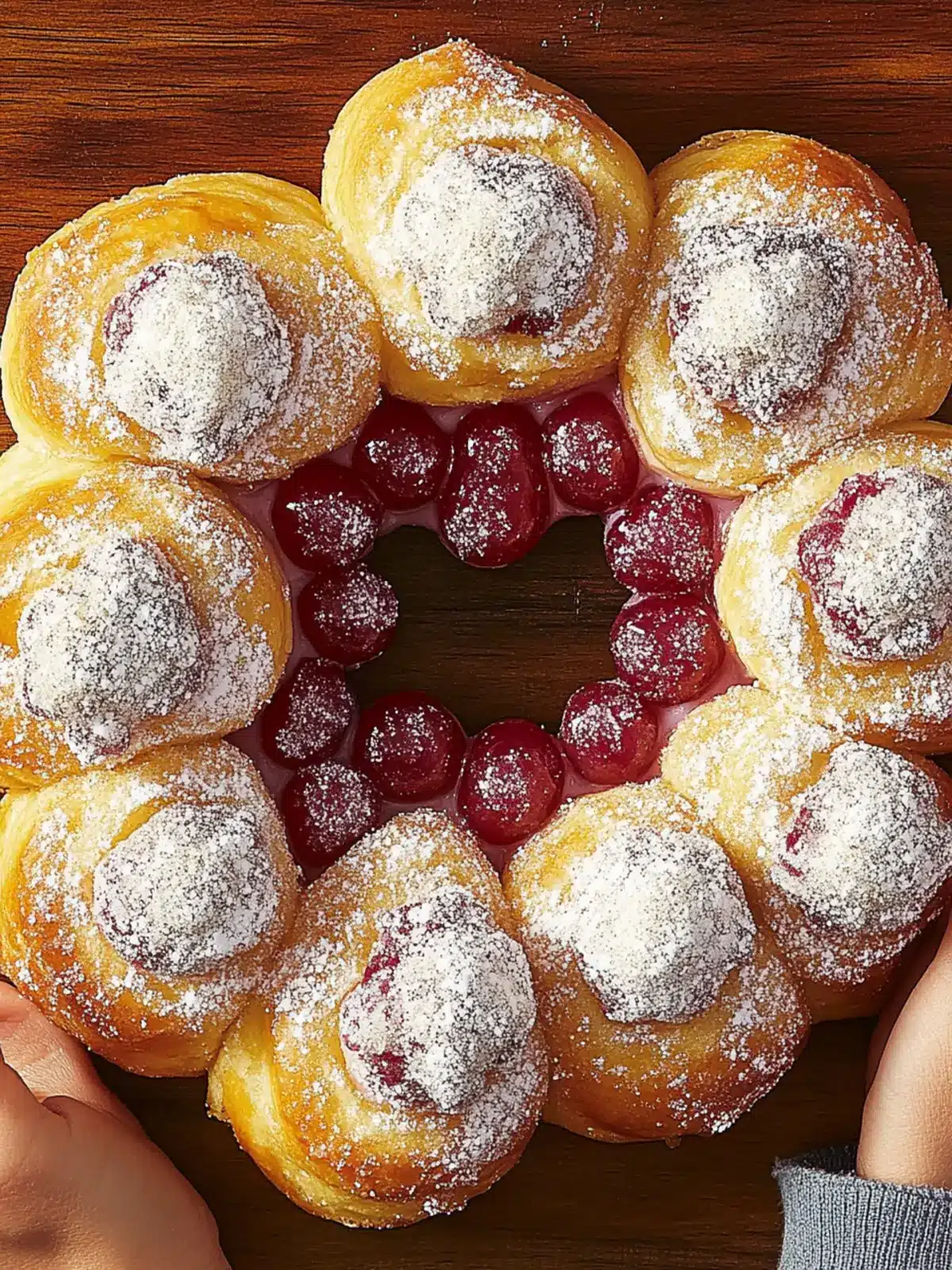 Pull-Apart Jelly Donut Bliss: Quick Holiday Treat Recipe 4 Pull-Apart Jelly Donut