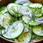 Fresh Cucumber Dill Yogurt Salad