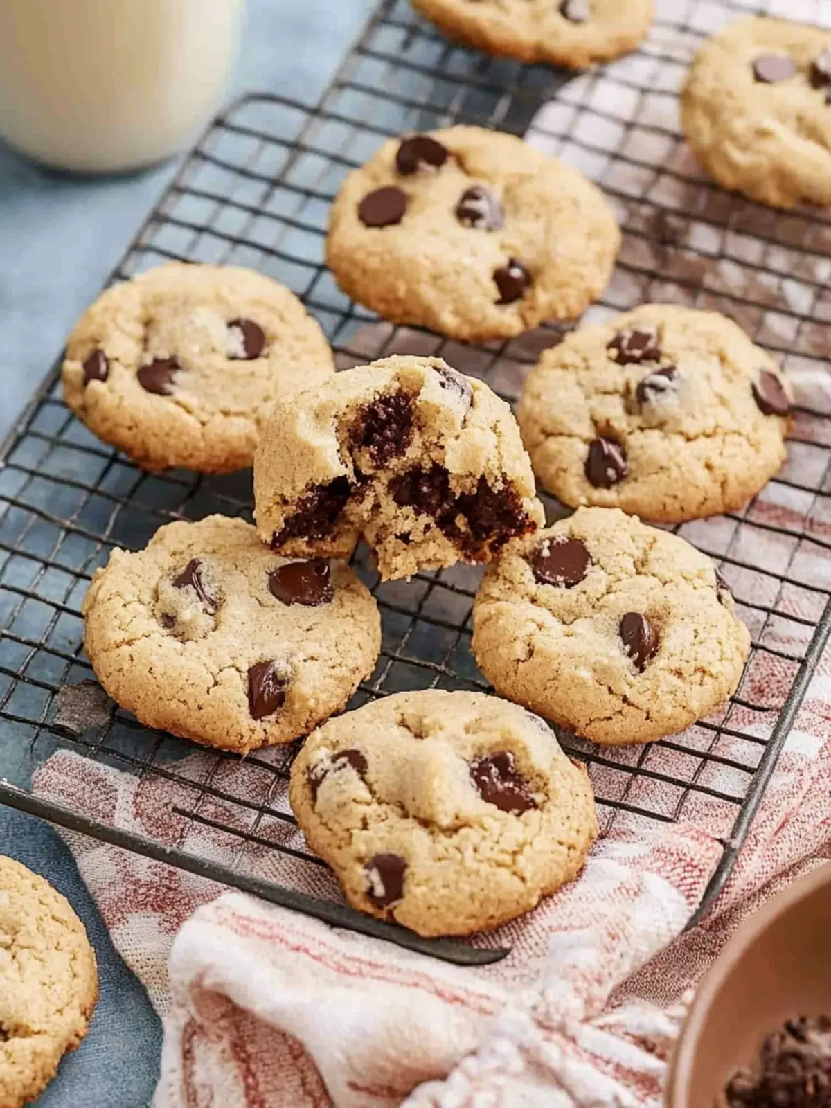 Irresistible Tahini Chocolate Chip Cookies for Guilt-Free Indulgence 2 Tahini Chocolate Chip Cookies