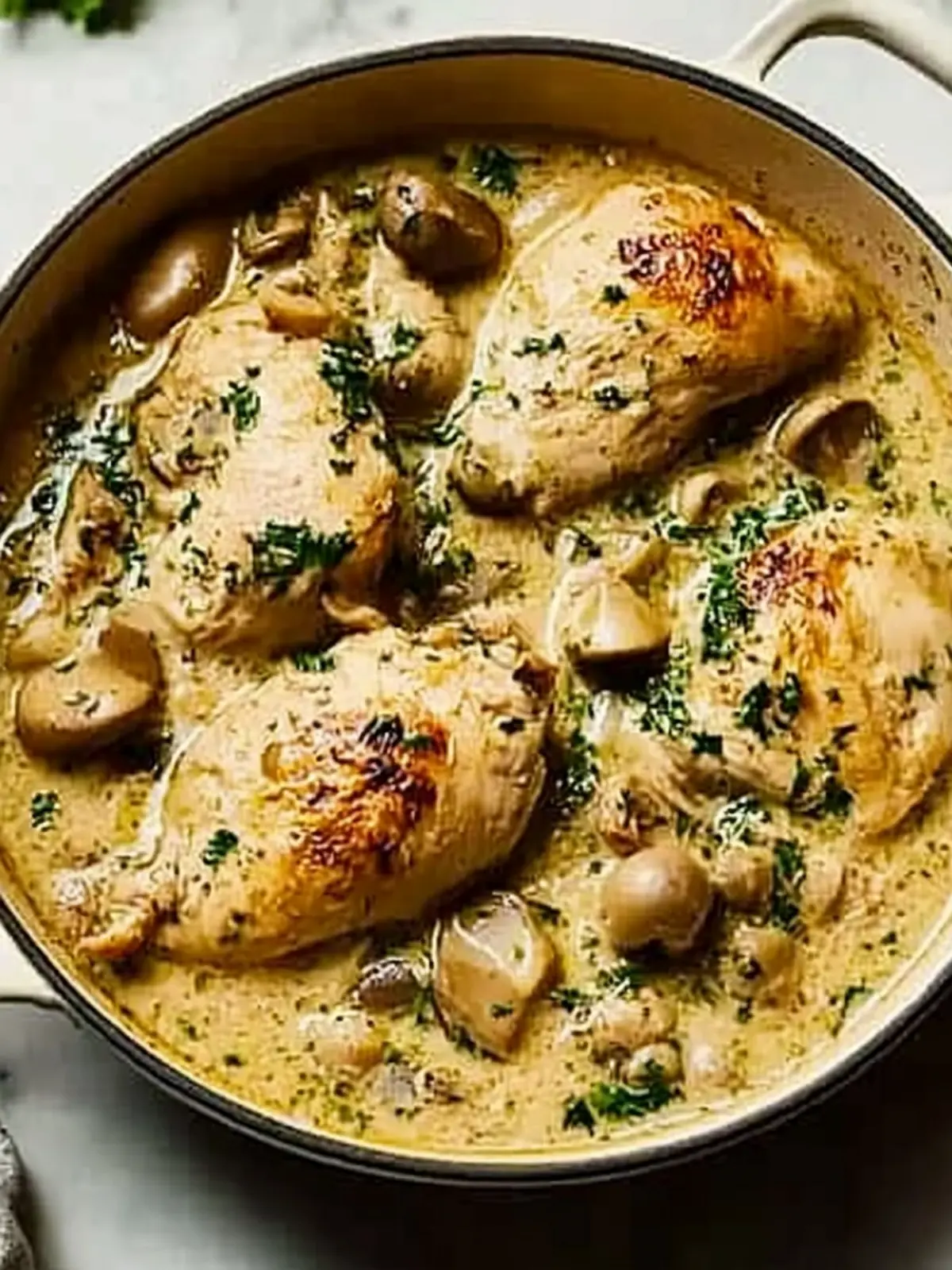 Creamy Chicken Fricassee That Will Warm Your Heart 4 Chicken fricassee