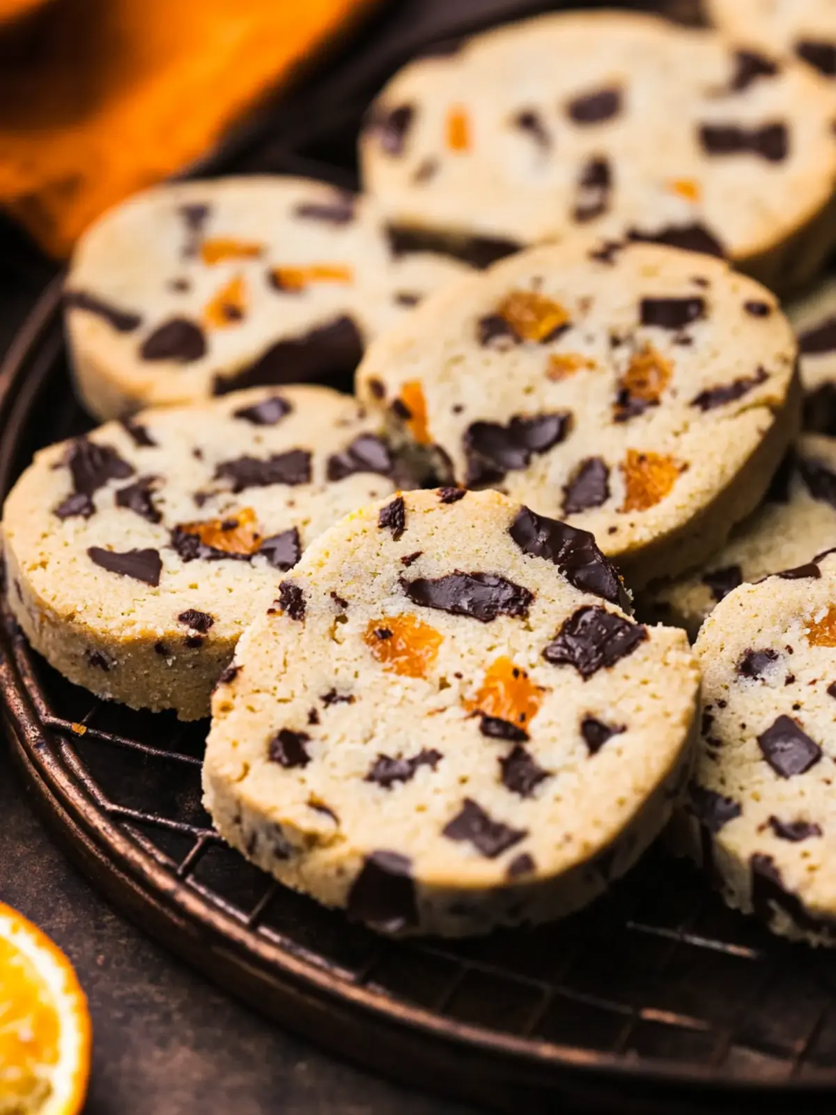 Sweet Chocolate Orange Shortbread Cookies That Melt in Your Mouth 5 Chocolate Orange Shortbread Cookies