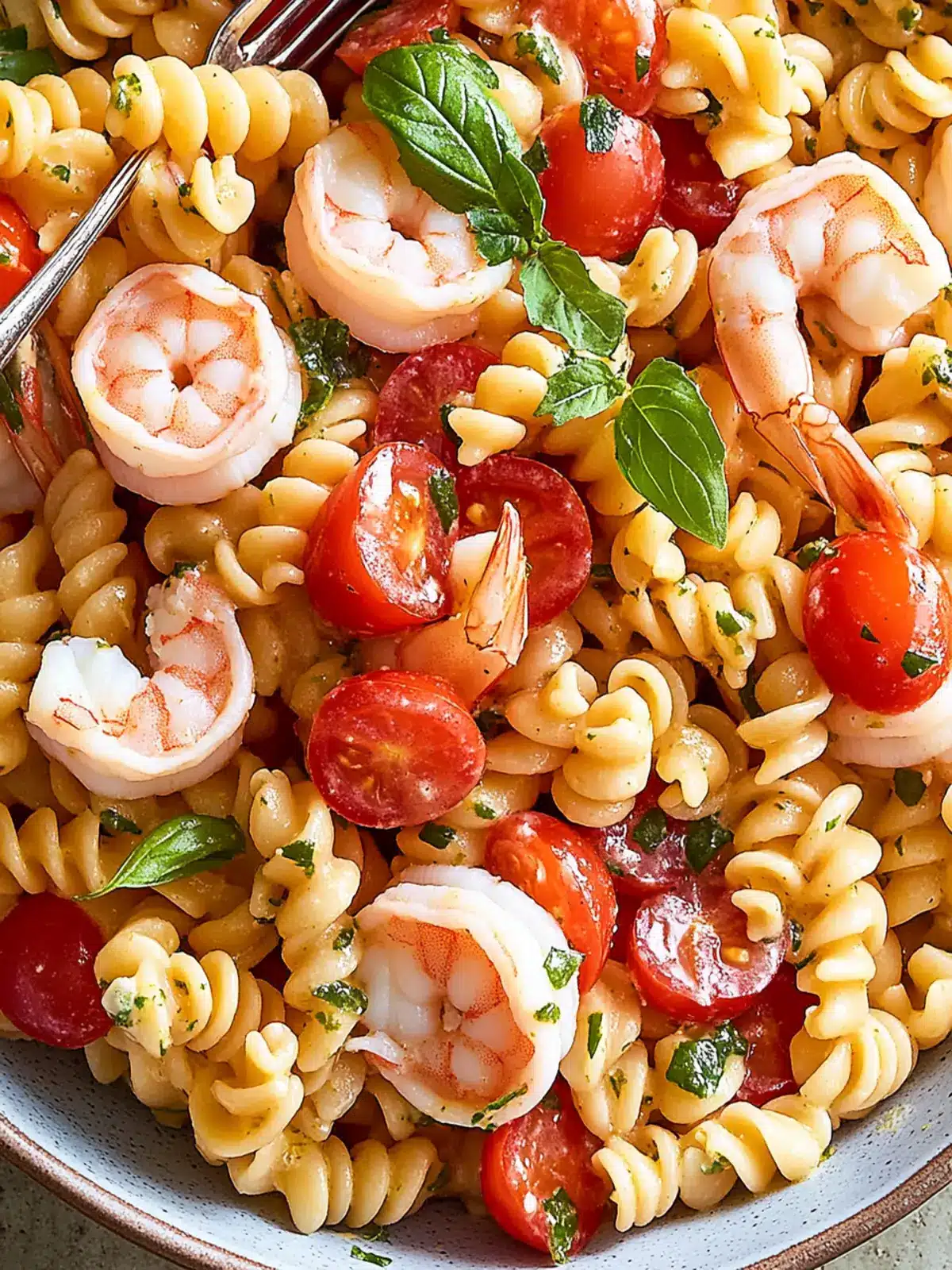 Refreshing Shrimp Pasta Salad with Zesty Lime Twist 5 Shrimp Pasta Salad