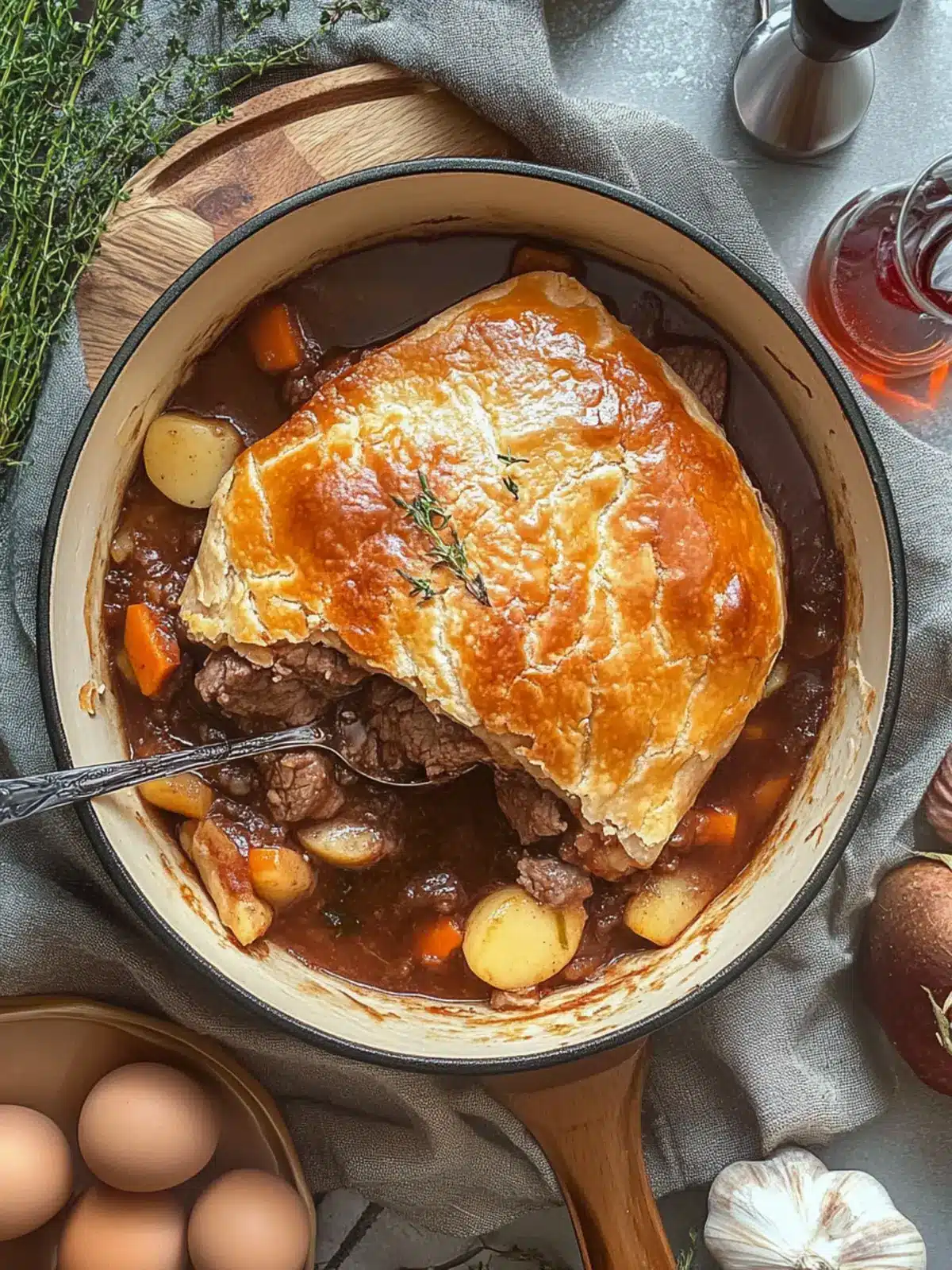 Irresistible Savory Beef Wellington Pot Pie for Cozy Nights 3 Savory Beef Wellington Pot Pie