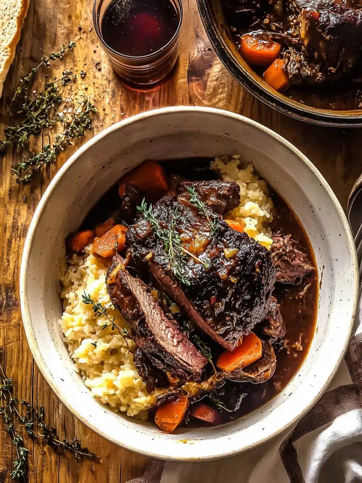 Mouthwatering Red Wine Braised Pot Roast for Cozy Nights 2 Red Wine Braised Pot Roast