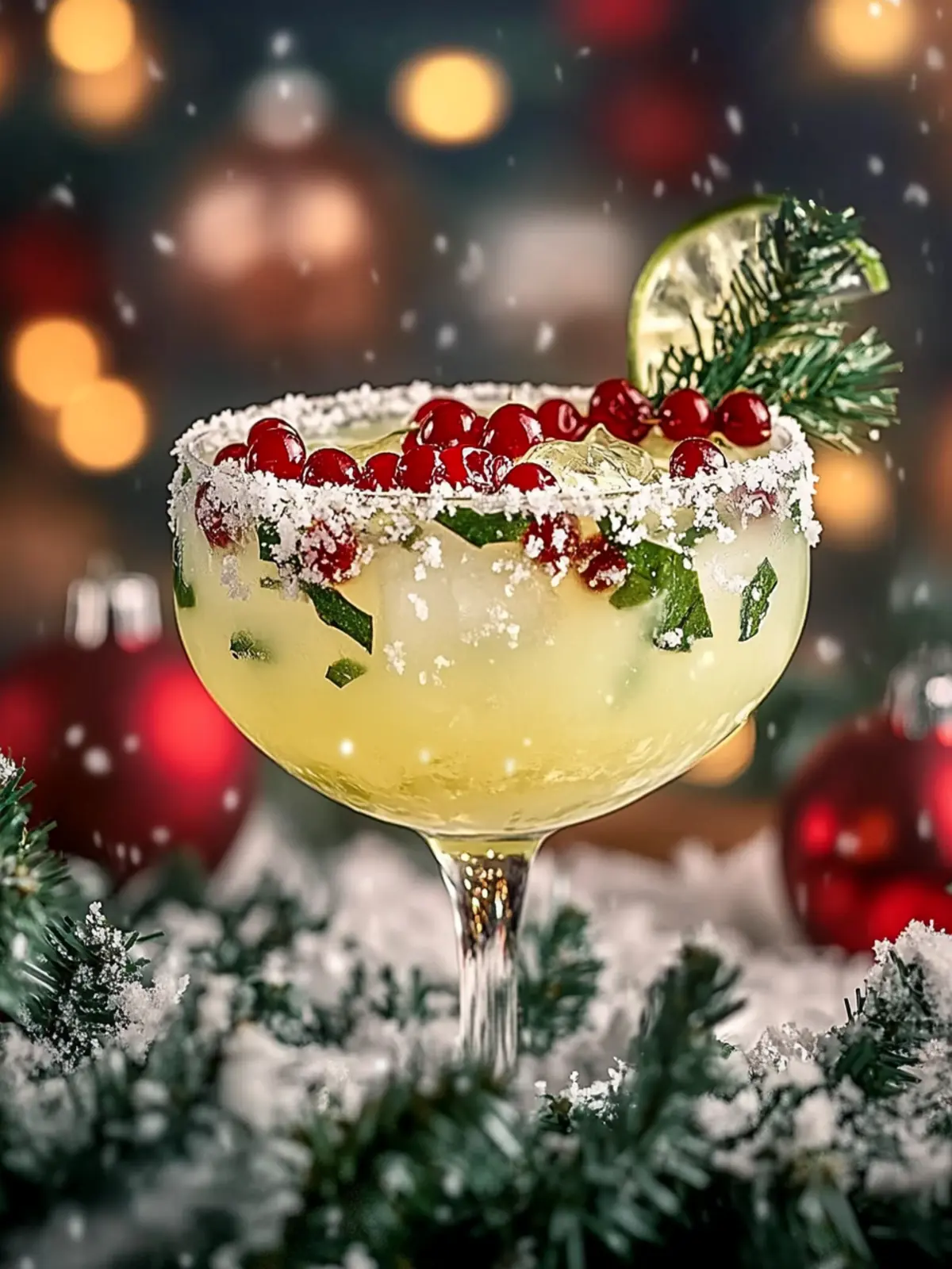 Festive Mistletoe Margarita to Dazzle Your Holiday Gatherings 4 Mistletoe Margarita