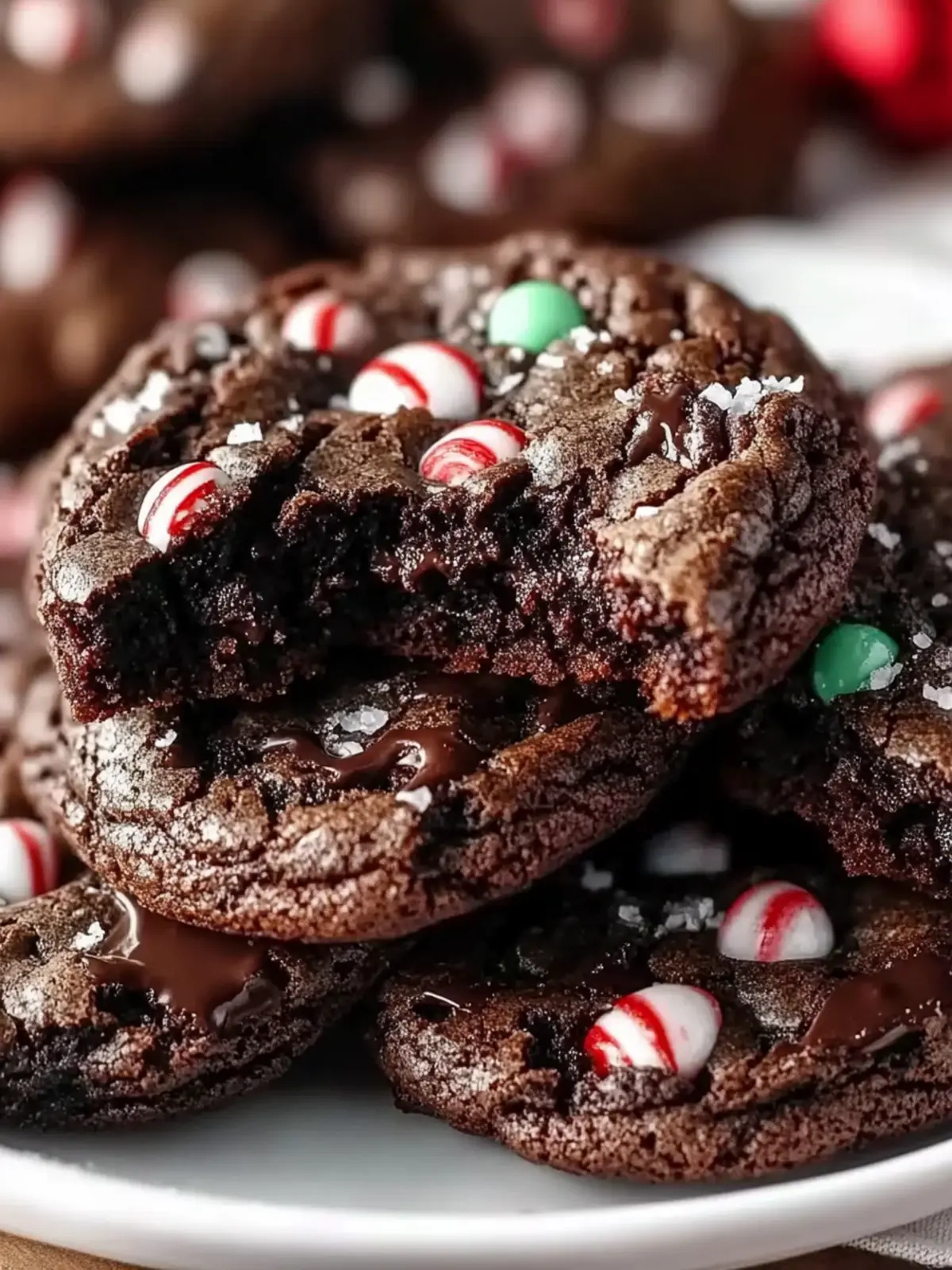 Delicious Peppermint Brownie Cookies to Brighten Your Holiday! 3 Peppermint Brownie Cookies
