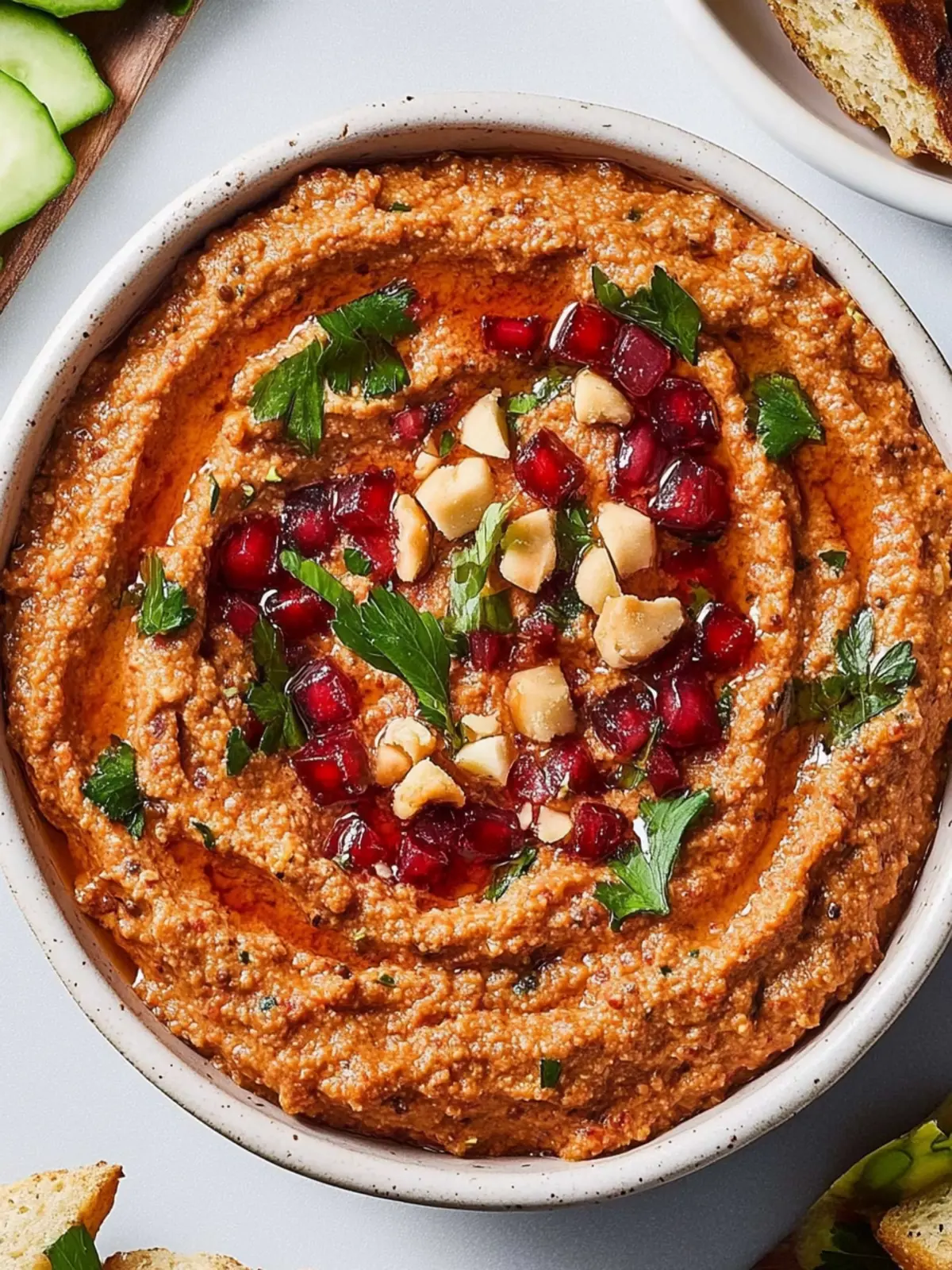 Delicious Muhammara Dip With Crudités for a Flavorful Feast 5 Muhammara Dip With Crudités