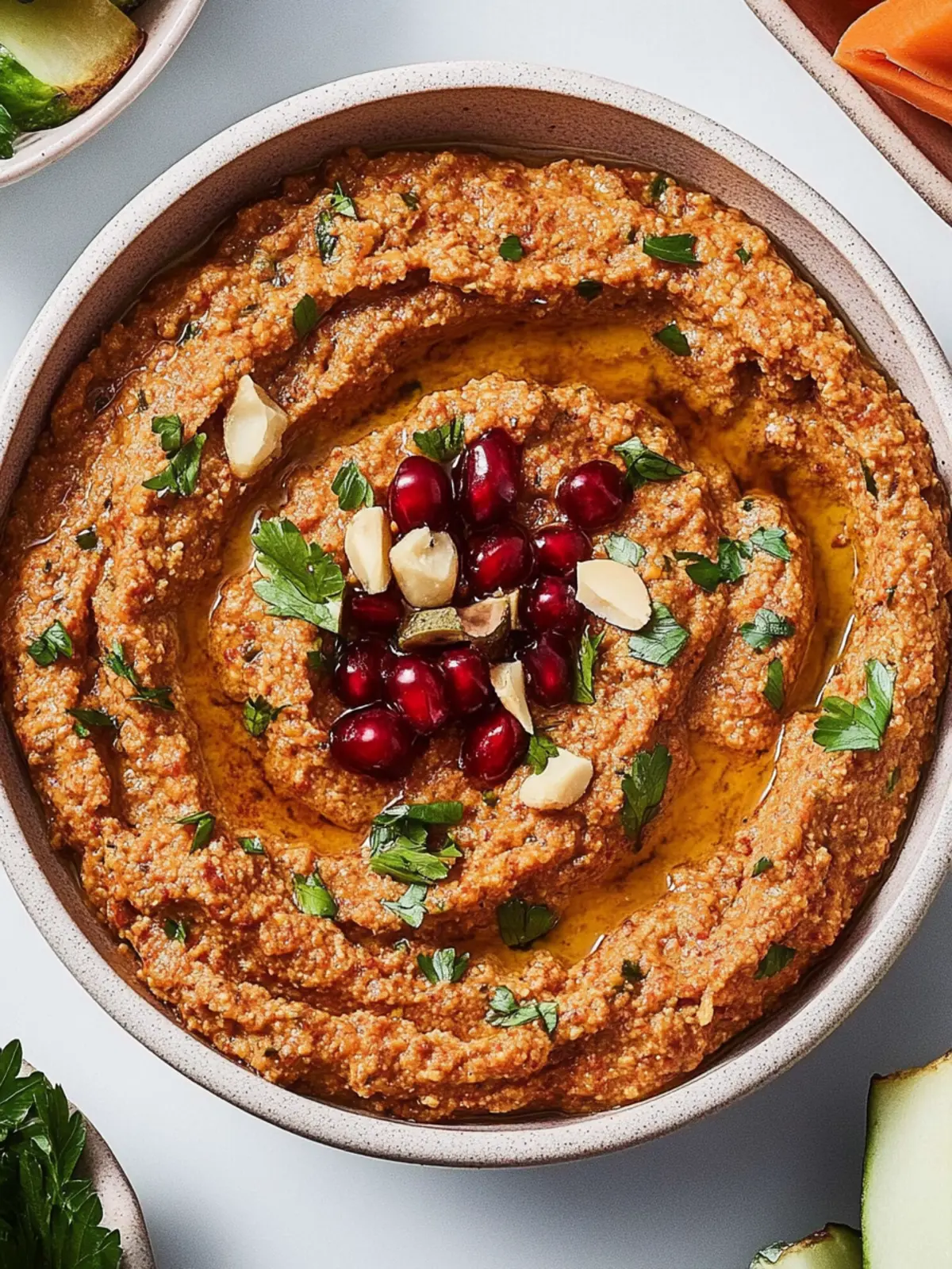 Delicious Muhammara Dip With Crudités for a Flavorful Feast 4 Muhammara Dip With Crudités