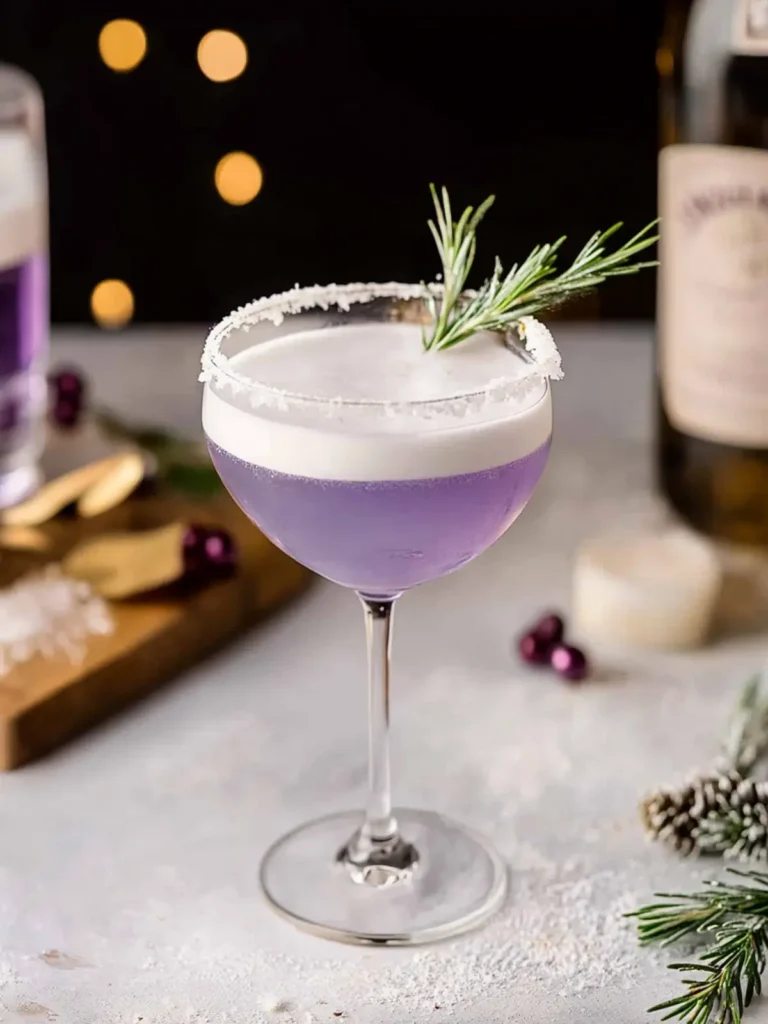 Winter Gin Cocktail