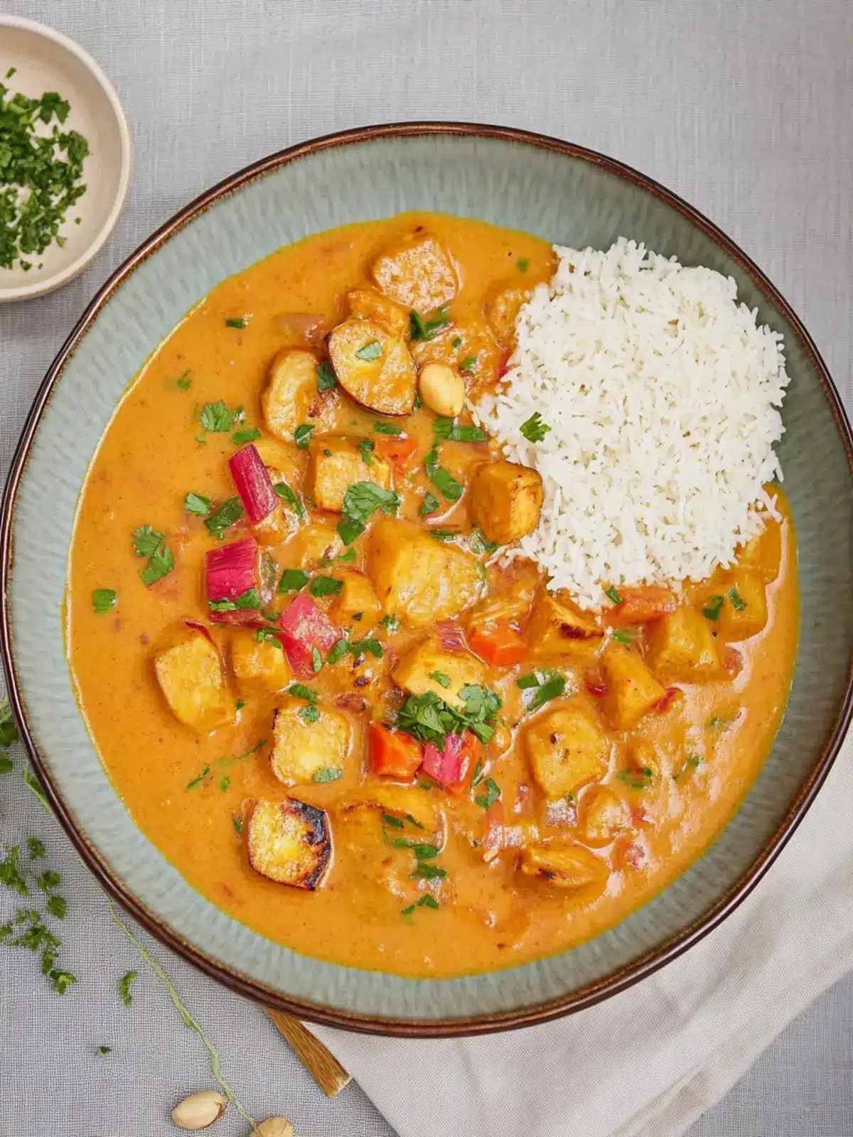 Savor Pan-Roasted Cassava with Ginger-Peanut Stew Delight 3 Pan-Roasted Cassava with Ginger-Peanut Stew