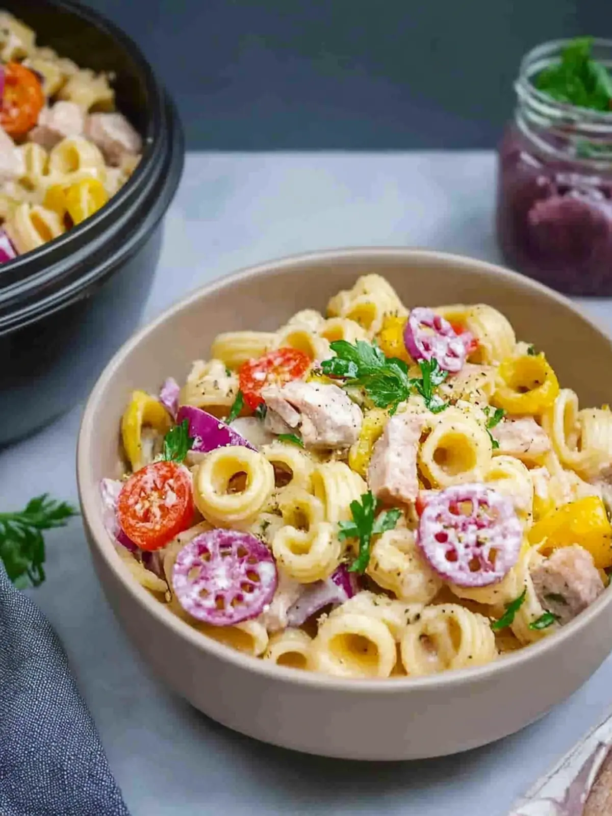 Greek Yogurt Tuna Pasta Salad: Your Ultimate Healthy Meal Prep 3 Greek Yogurt Tuna Pasta Salad