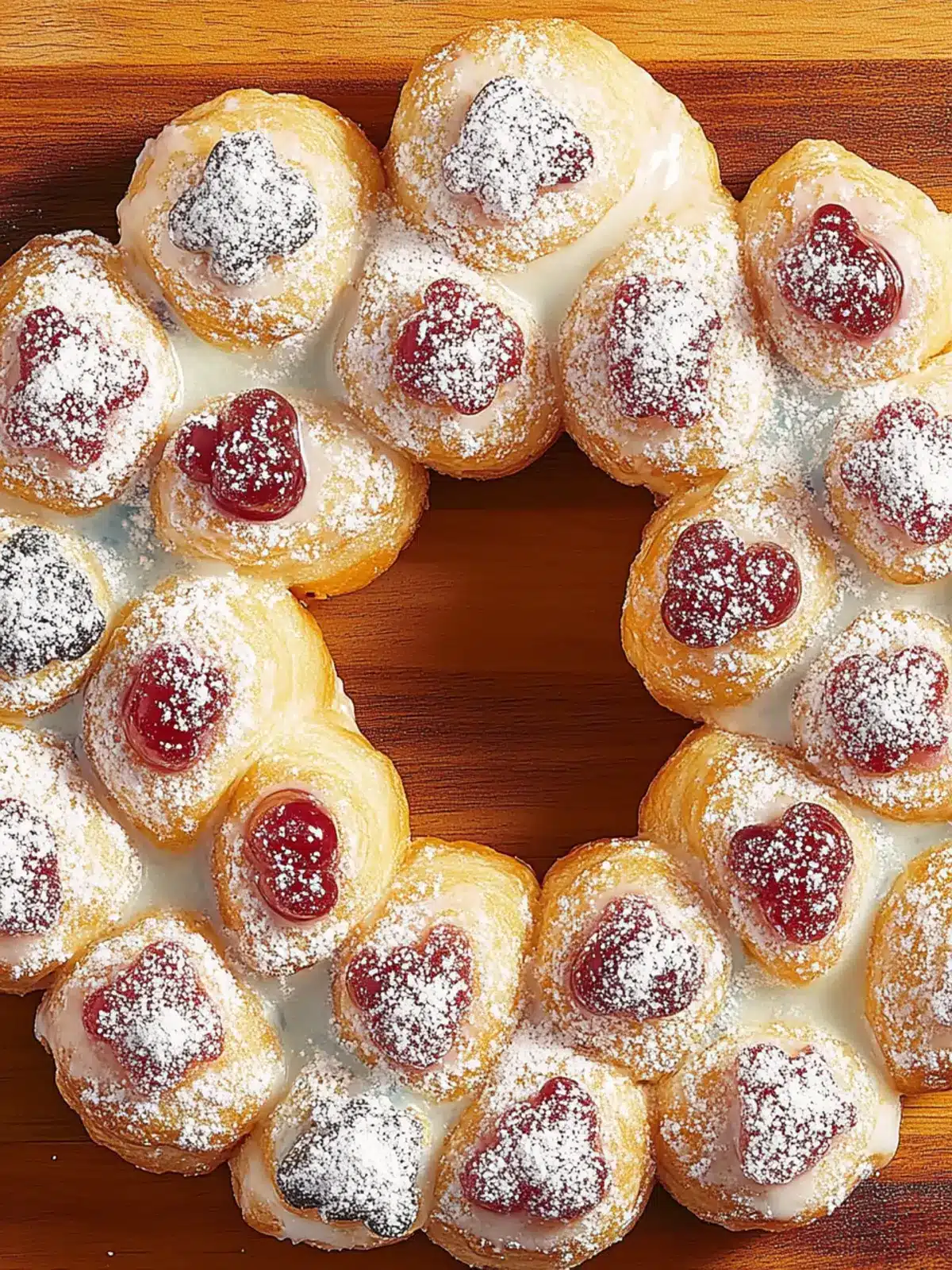 Pull-Apart Jelly Donut Bliss: Quick Holiday Treat Recipe 5 Pull-Apart Jelly Donut