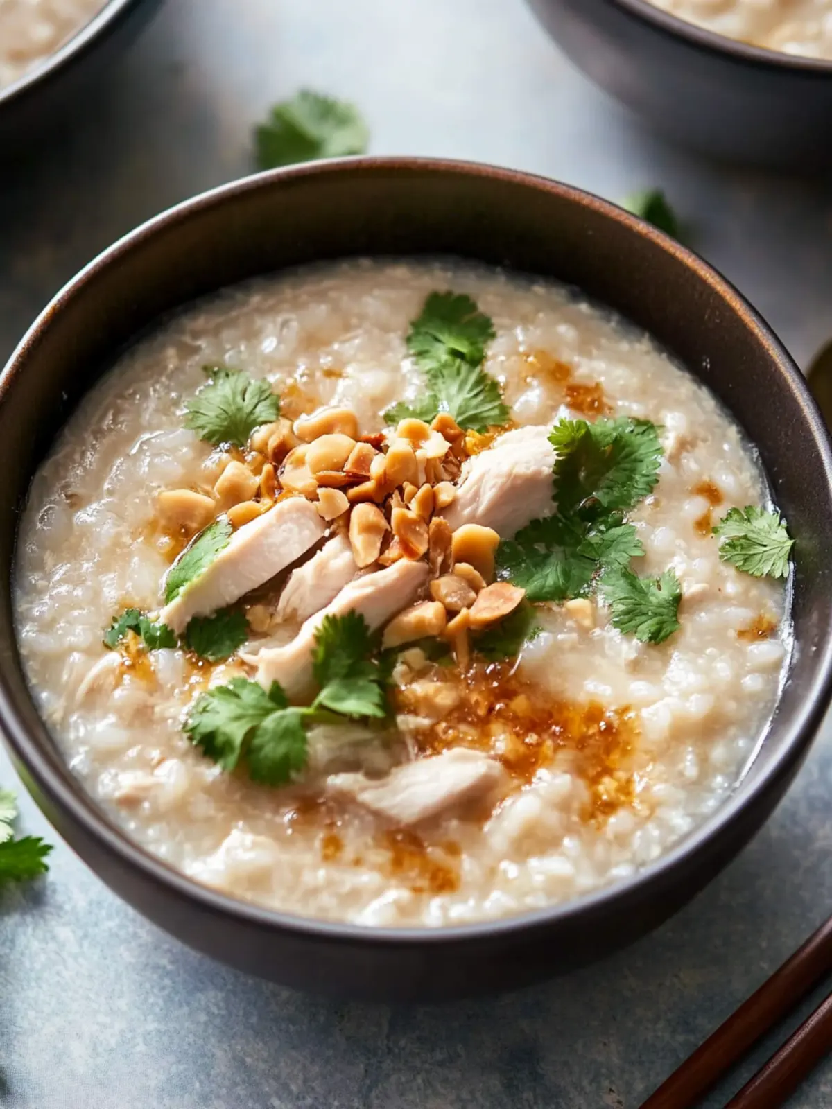 Comforting Slow Cooker Chicken Jook: Easy Rice Porridge Delight 3 Slow Cooker Chicken Jook (Rice Porridge)