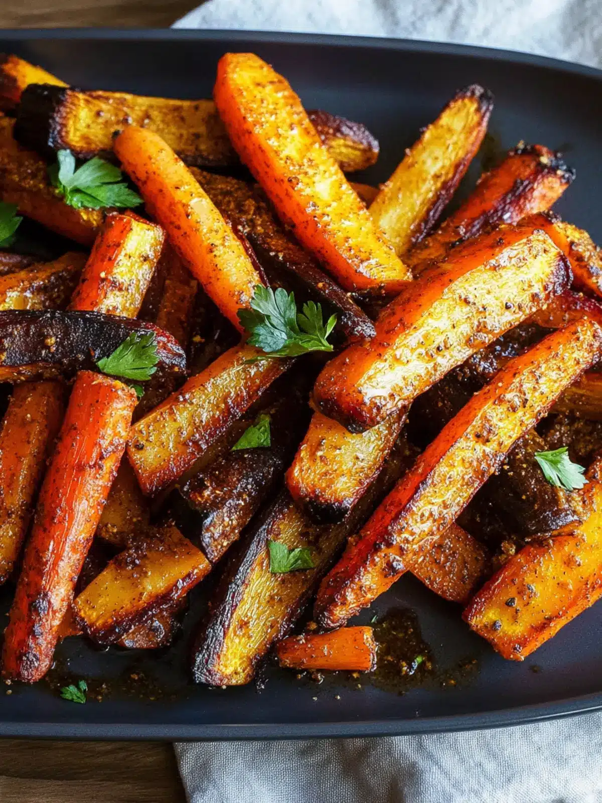 Flavor-Packed Roasted Carrots with Berbere Spice Recipe 5 ROASTED CARROTS WITH BERBERE SPICE RECIPE