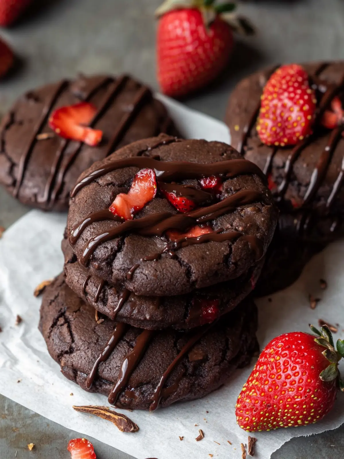 Irresistible Chocolate Covered Strawberry Cookies to Indulge In 5 Chocolate Covered Strawberry Cookies