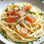 Creamy Smoked Salmon Carbonara for Effortless Elegance 2 Smoked Salmon Carbonara