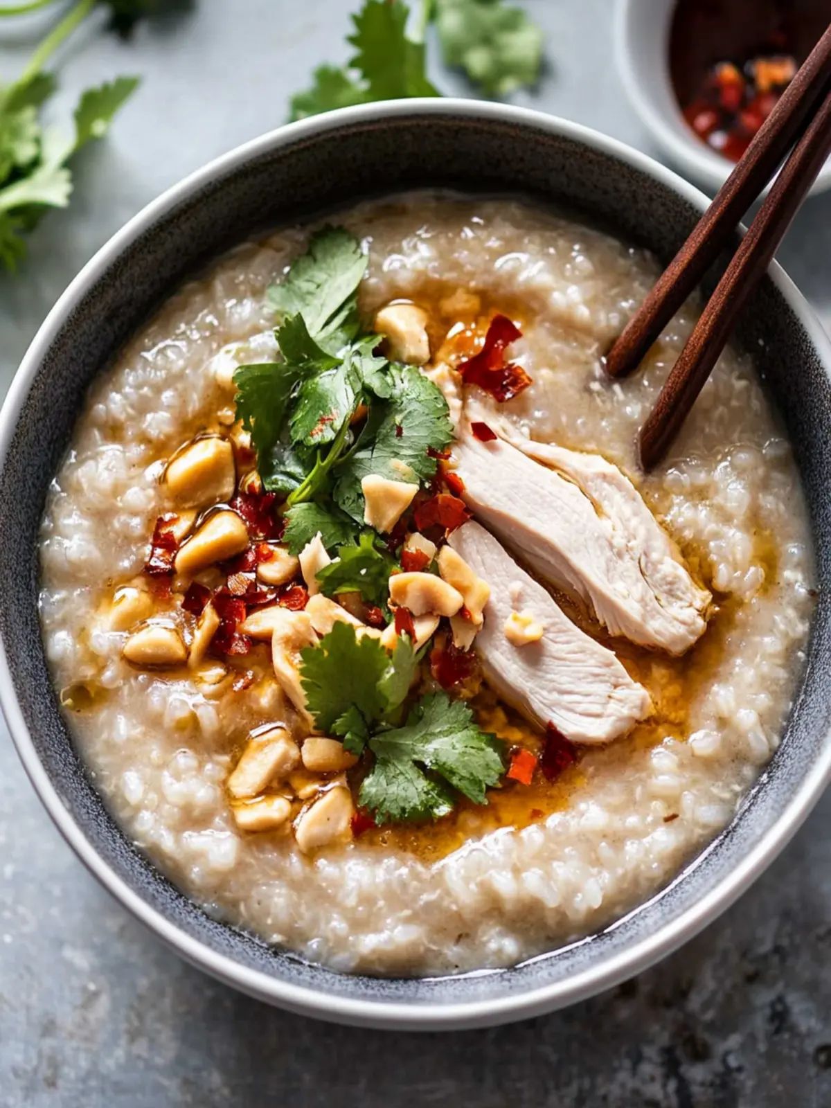 Comforting Slow Cooker Chicken Jook: Easy Rice Porridge Delight 5 Slow Cooker Chicken Jook (Rice Porridge)