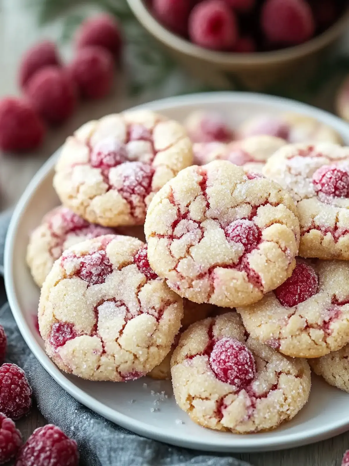 Decadent Raspberry Sugar Cookies with a Fruity Twist 4 Raspberry Sugar Cookies