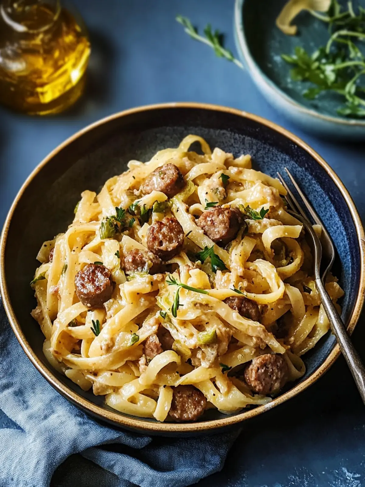 Buttery Cabbage-and-Sausage Pasta: A Comfort Food Delight 5 Buttery Cabbage-and-Sausage Pasta