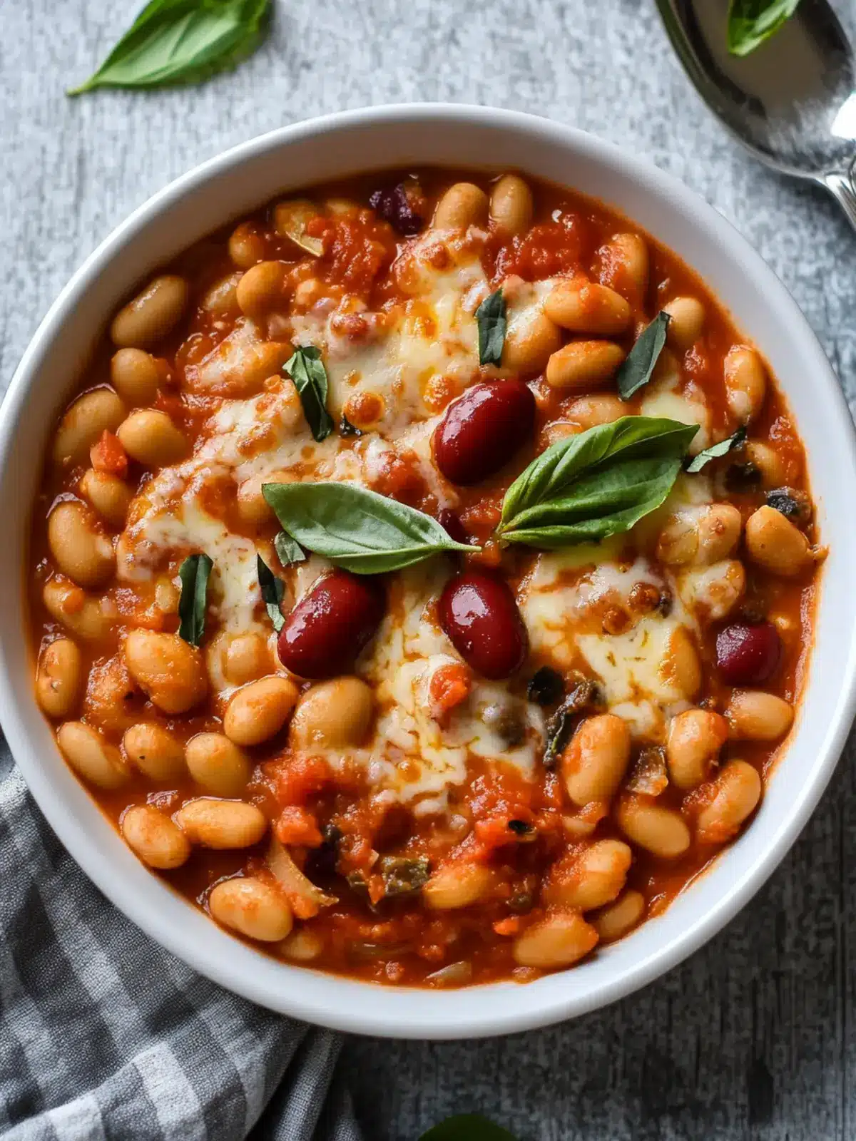 Savory Slow Cooker Pizza Beans for Effortless Comfort Food 2 Slow Cooker Pizza Beans