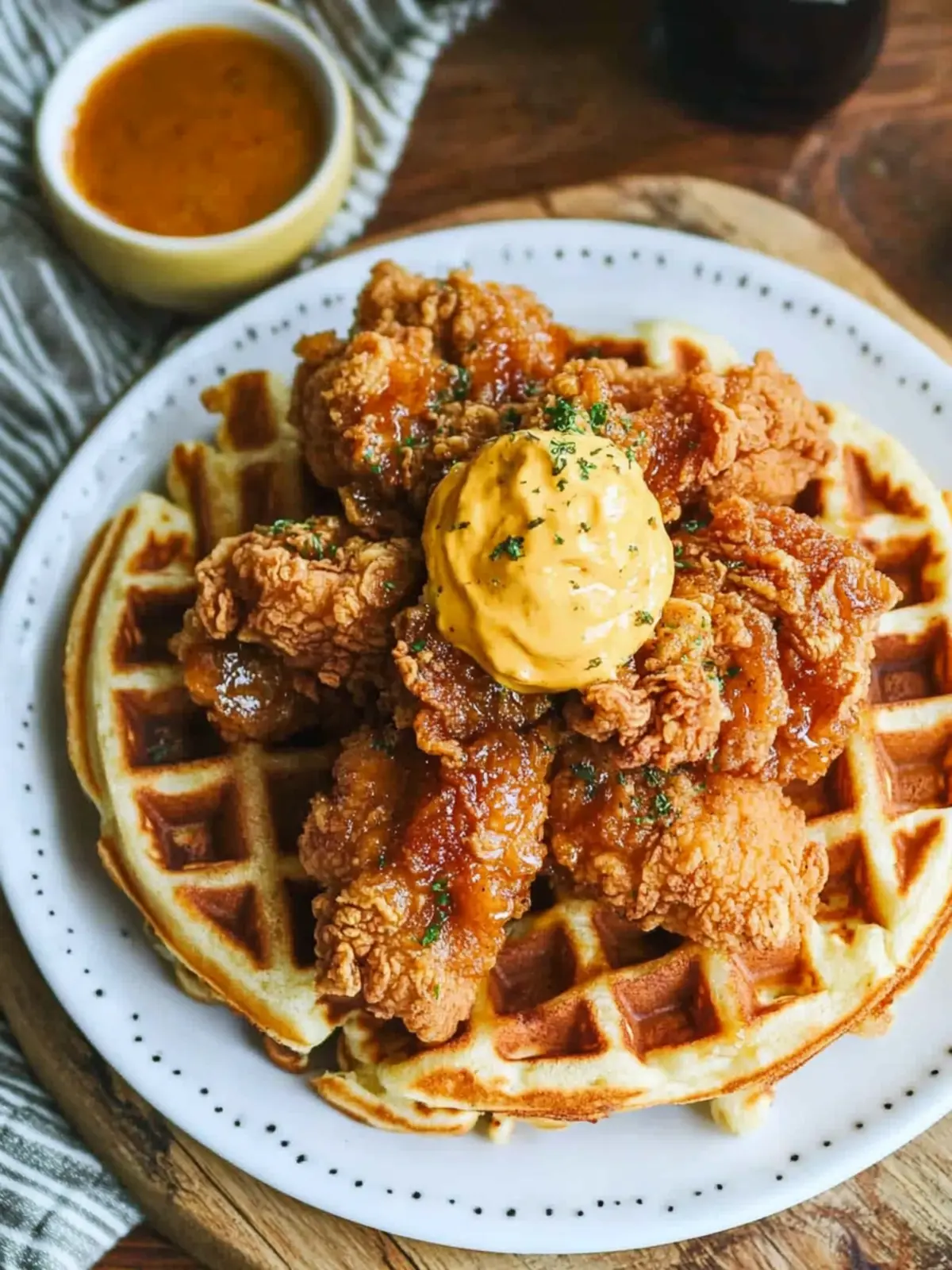 Fried Chicken and Waffles: A Southern Comfort Delight 4 Fried Chicken and Waffles