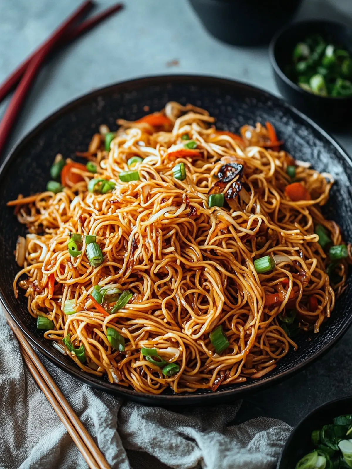 Savory Soy Sauce Pan Fried Noodles in Just 10 Minutes 5 Soy Sauce Pan Fried Noodles
