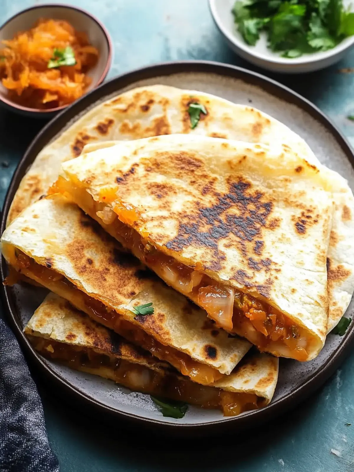 Savory Kimchi Quesadillas You’ll Crave More Than Takeout 5 Kimchi Quesadillas