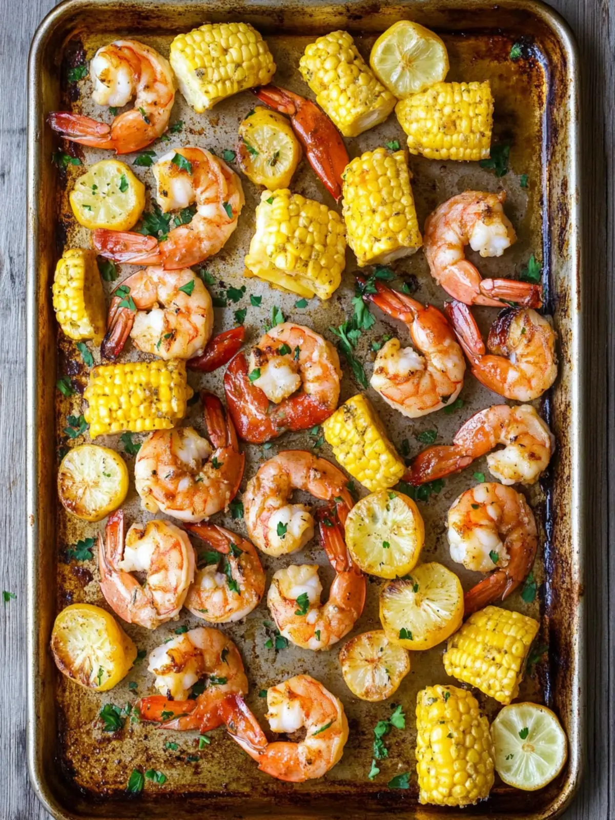 Sheet Pan Shrimp Boil: Easy, Flavorful, and Mess-Free Delight 2 Sheet Pan Shrimp Boil