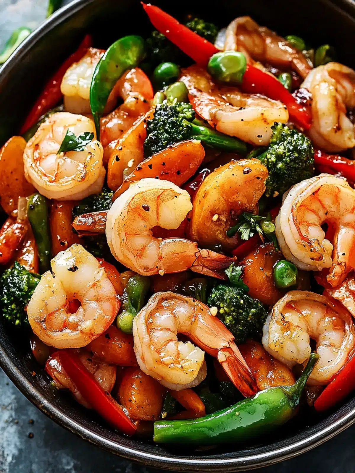 Savory Shrimp Stir-Fry: Quick, Customizable Weeknight Dinner 5 Shrimp Stir-Fry