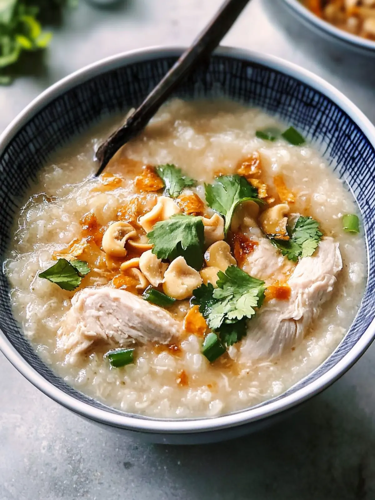 Comforting Slow Cooker Chicken Jook: Easy Rice Porridge Delight 4 Slow Cooker Chicken Jook (Rice Porridge)