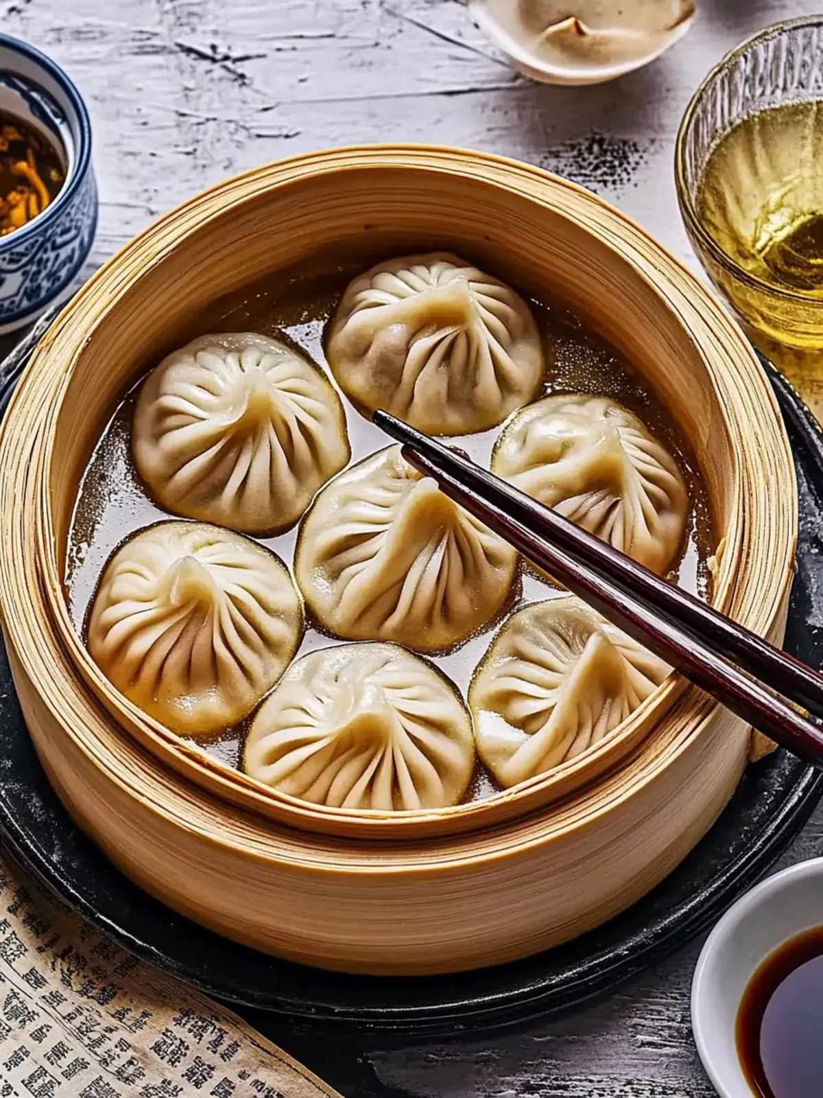 Irresistible Soup Dumplings (Xiao Long Bao) Made Easy 4 Soup Dumplings (Xiao Long Bao)