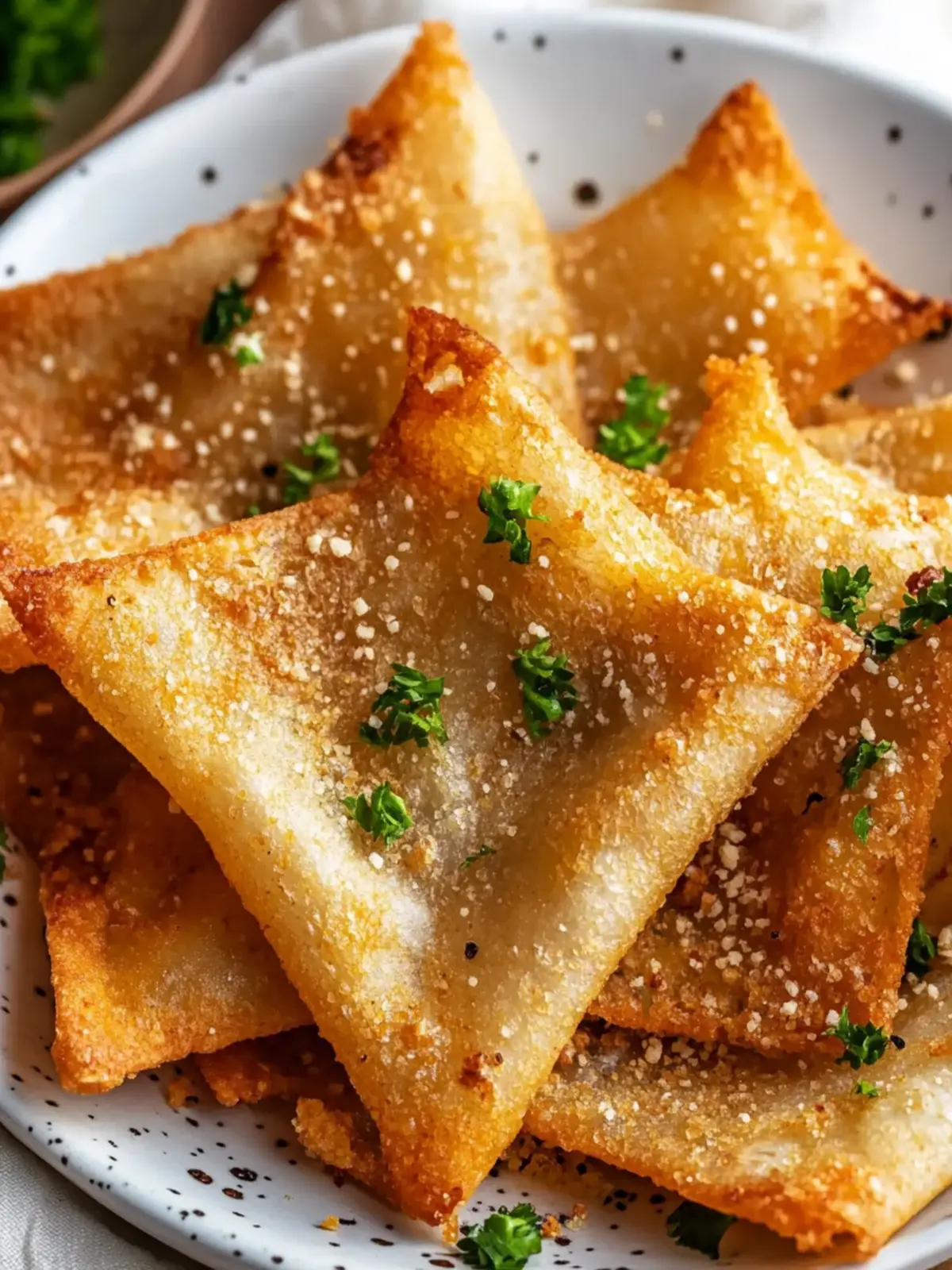 Crispy Garlic Lumpia Chips That Beat Fast Food Cravings 3 Crispy Garlic Lumpia Chips