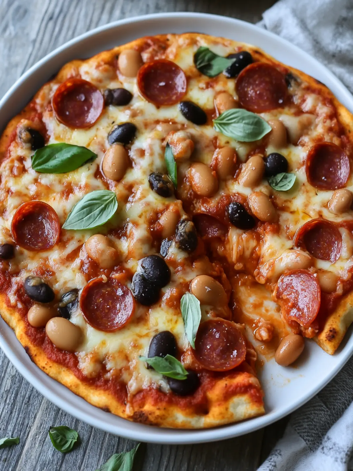 Savory Slow Cooker Pizza Beans for Effortless Comfort Food 5 Slow Cooker Pizza Beans