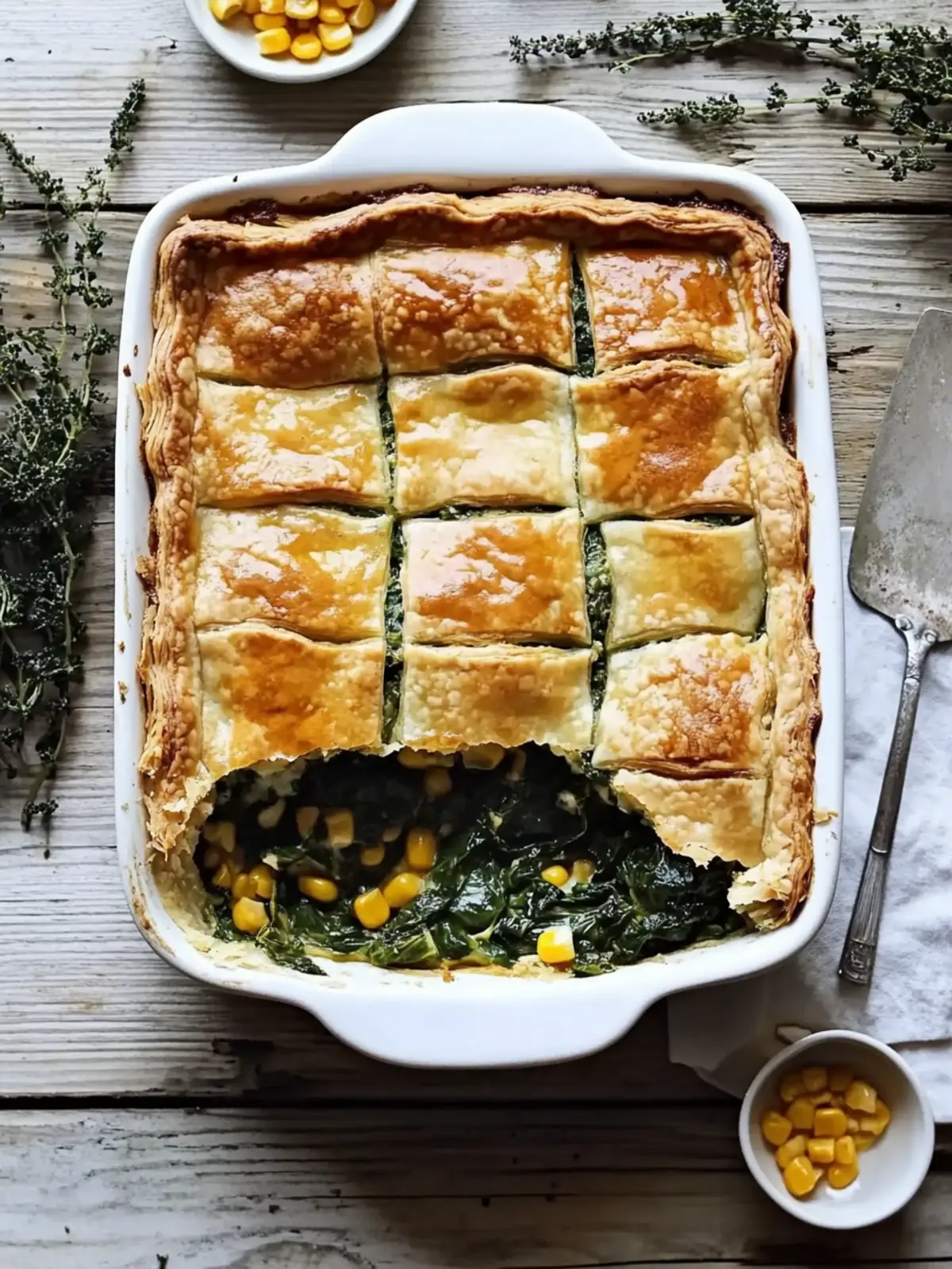 Collards and Corn Slab Pie: Your New Southern Comfort Favorite 4 Collards and Corn Slab Pie