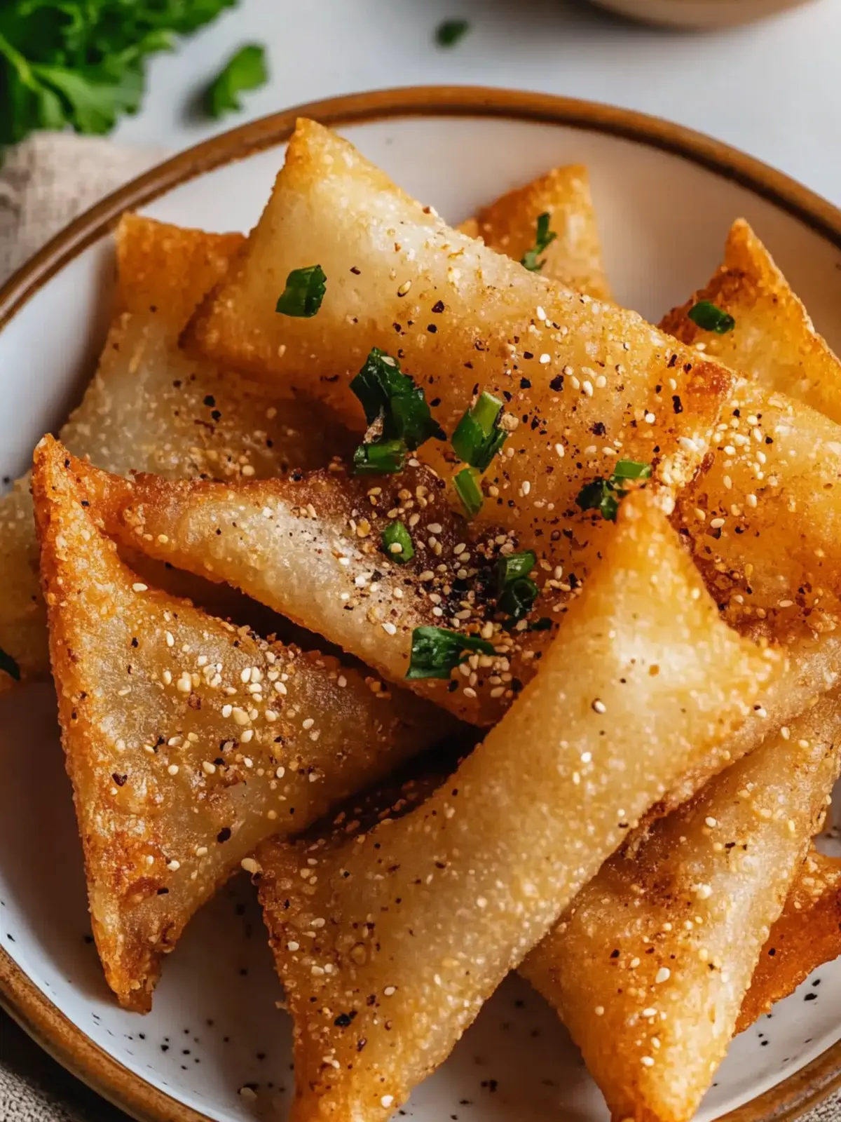 Crispy Garlic Lumpia Chips That Beat Fast Food Cravings 4 Crispy Garlic Lumpia Chips