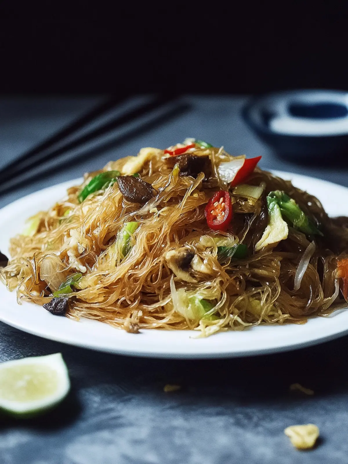 Delicious Stir-Fried Vermicelli Noodles in Just 20 Minutes 4 Stir-fried Vermicelli Noodles